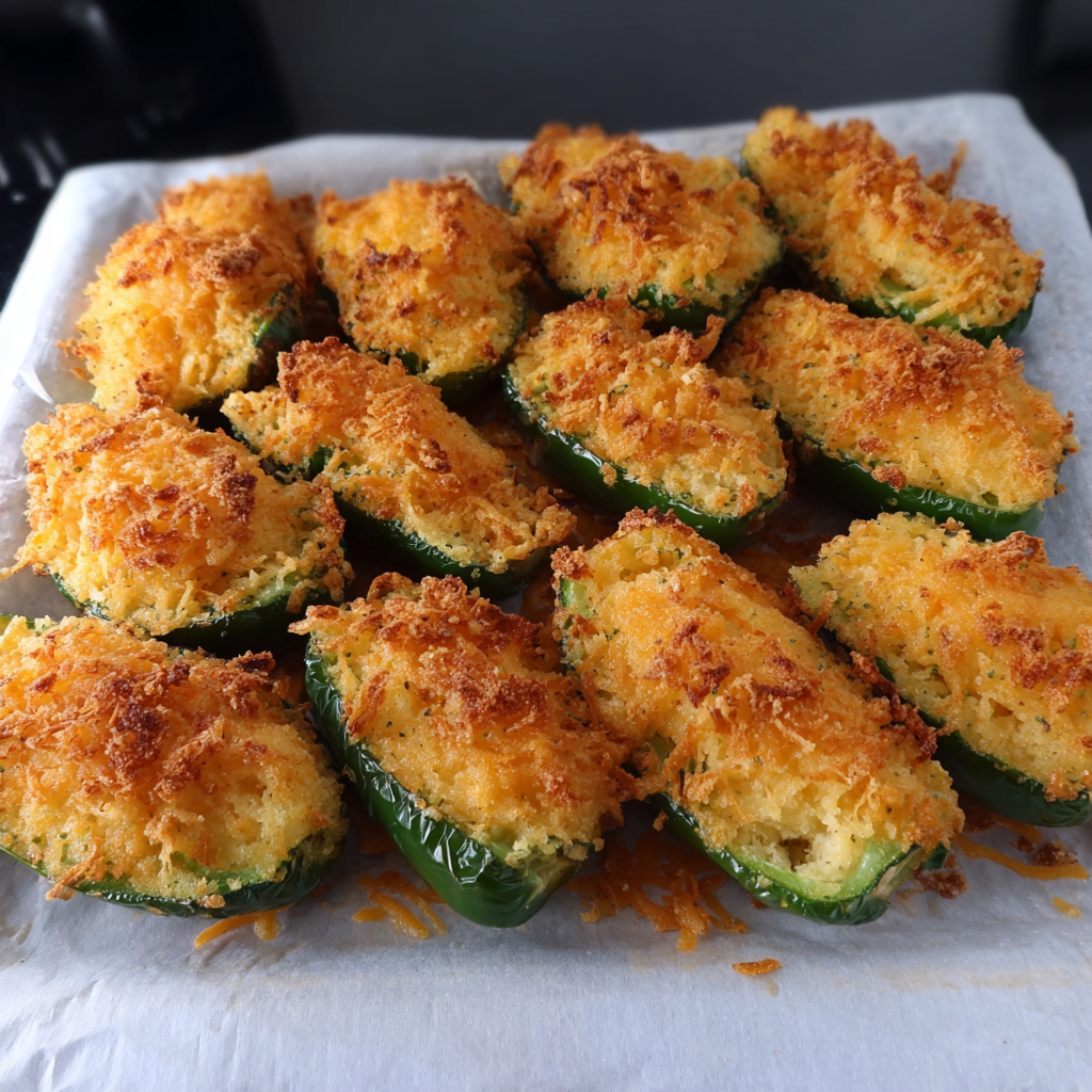 A plate of Jalapeño Cornbread Poppers, a delicious appetizer.