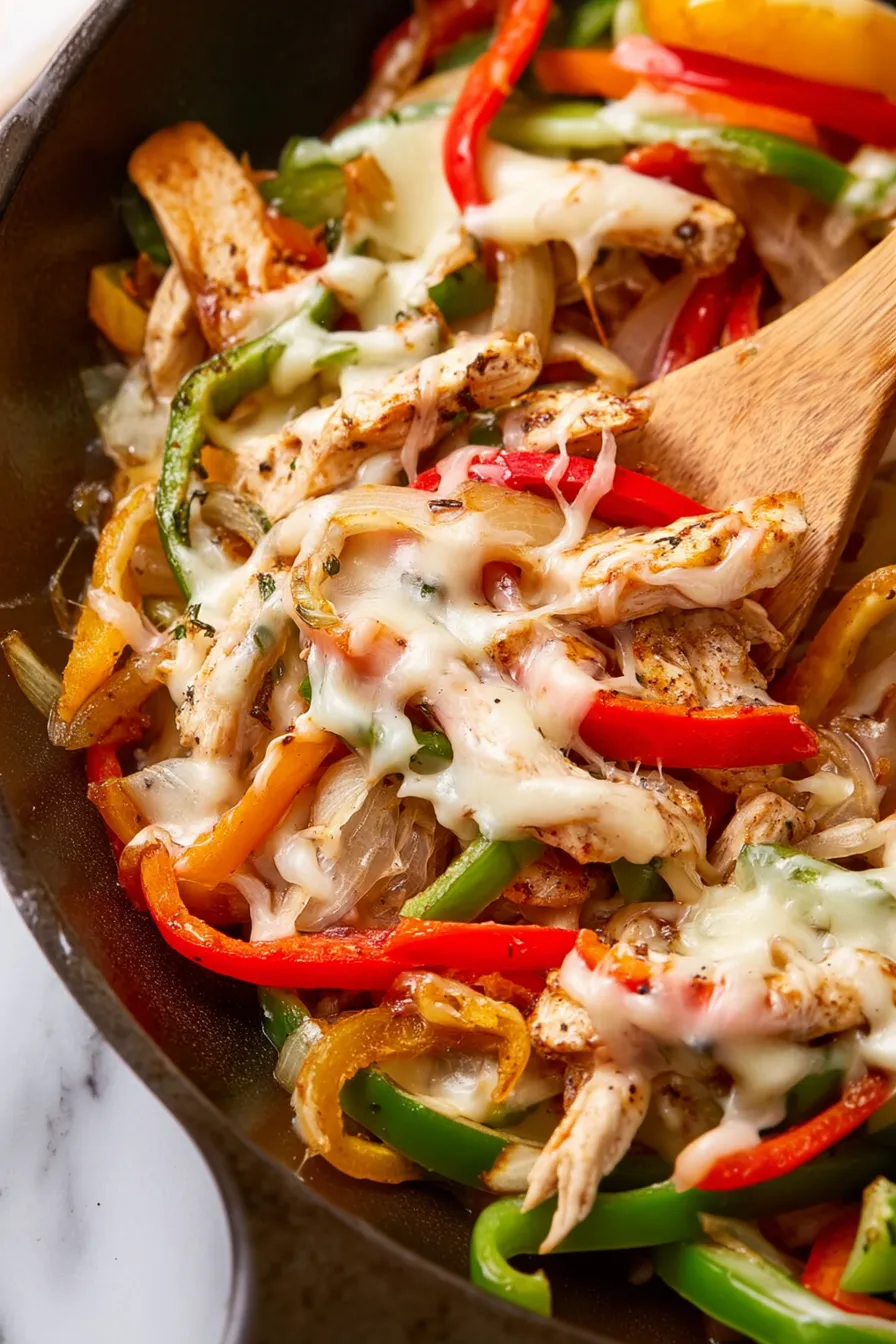 Chicken Cheesesteak Skillet