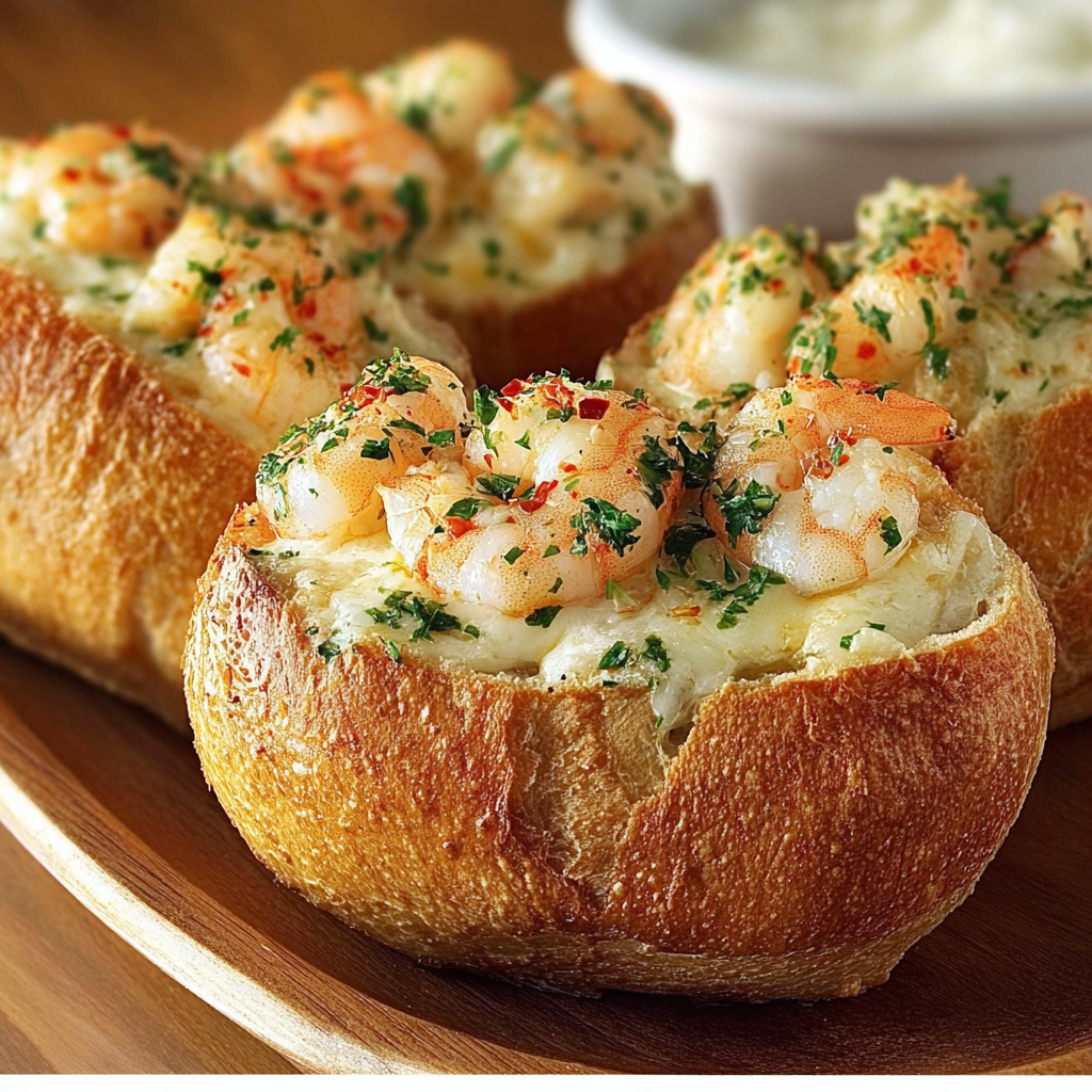 A plate of breaded shrimp with a white sauce.