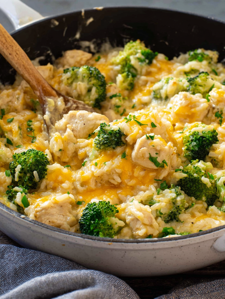 A delicious meal of chicken and broccoli in a pan.