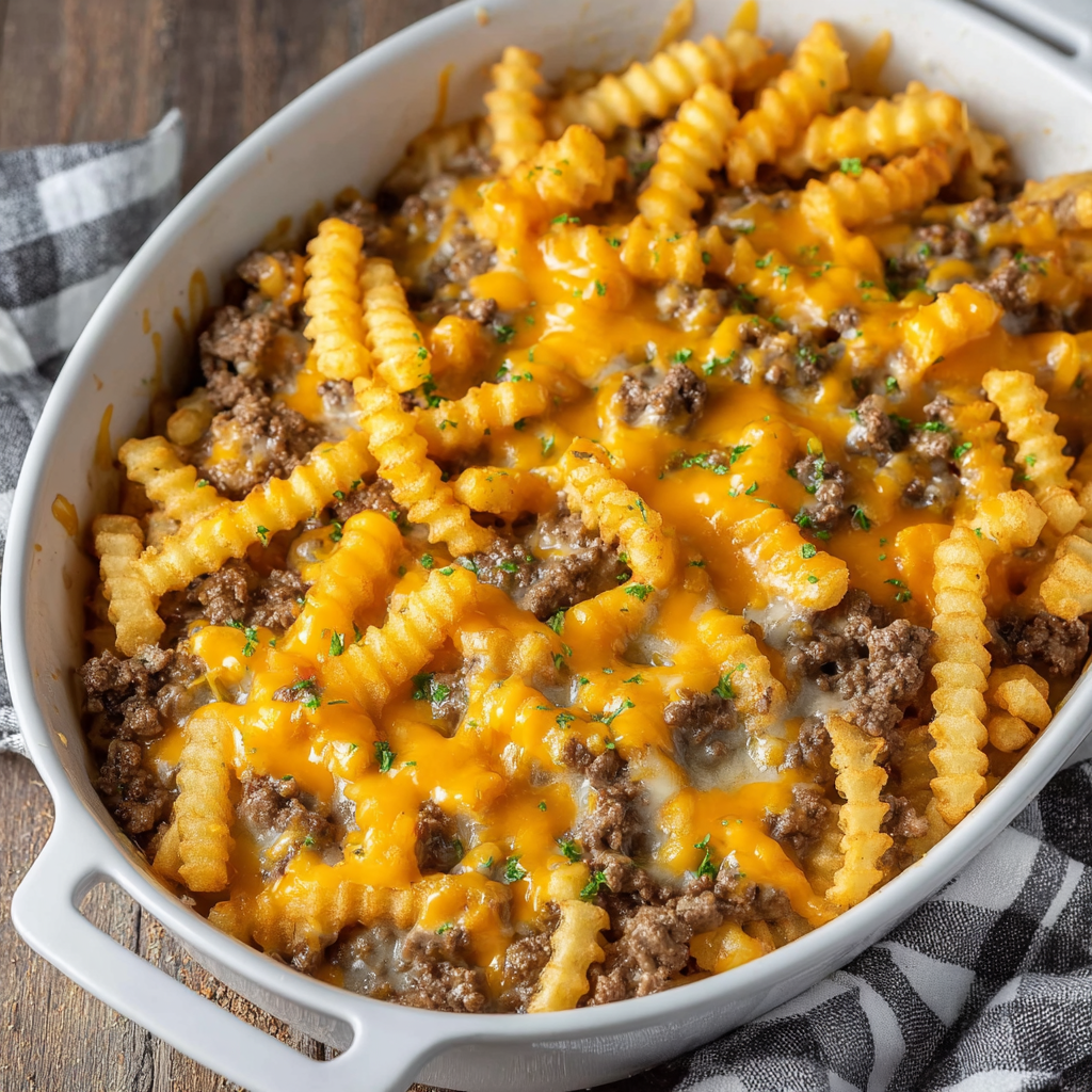 A bowl of macaroni and cheese with a green onion on top.