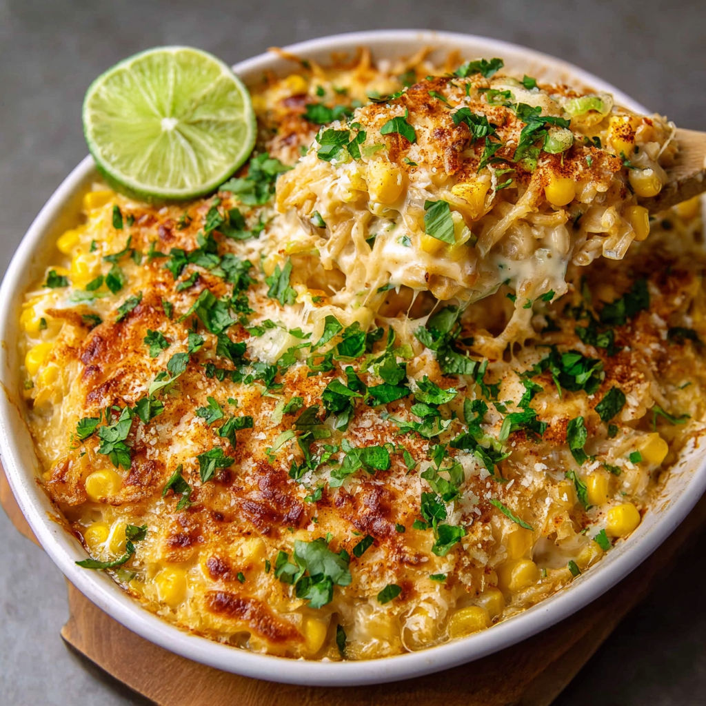 A bowl of food with a lime wedge on top, possibly a Mexican dish.