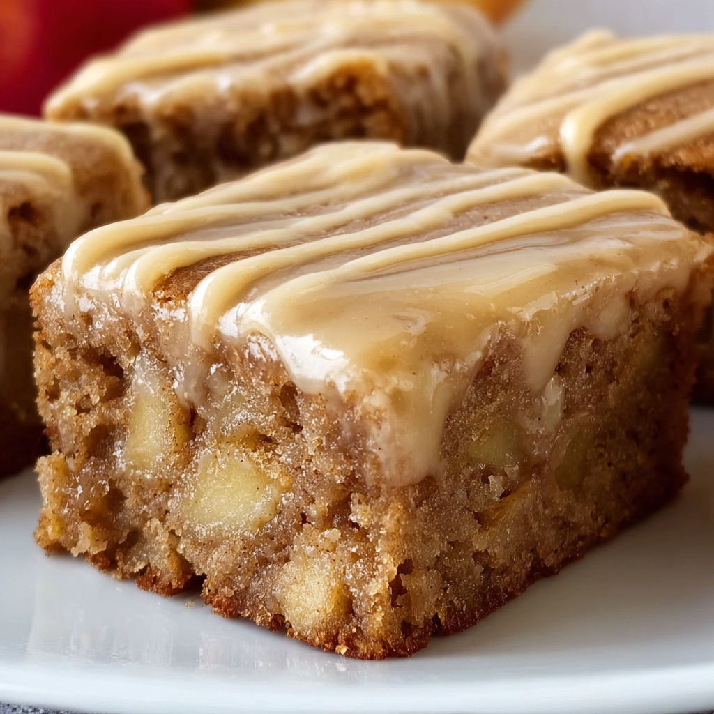 A delicious dessert made with caramel and pecans, sitting on a white plate.