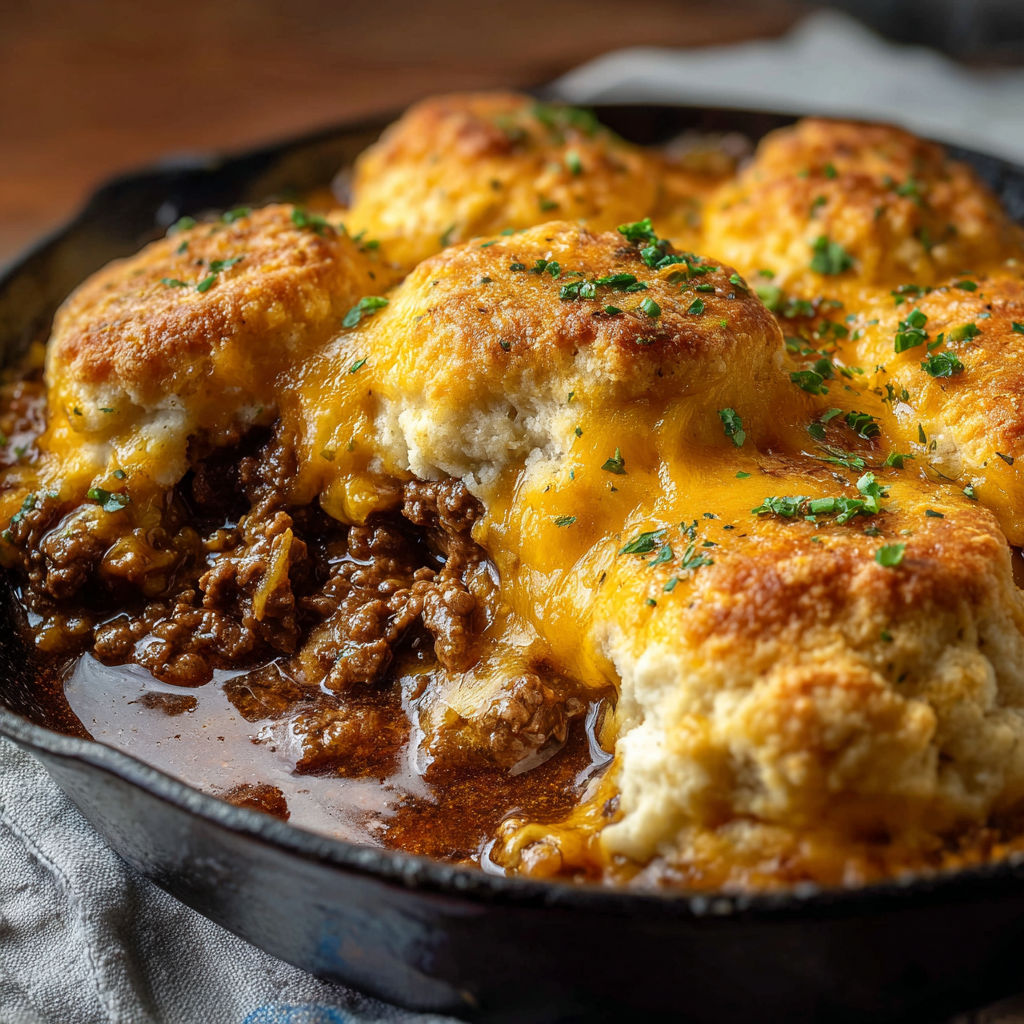 A delicious meal of chicken and cheese in a black skillet.