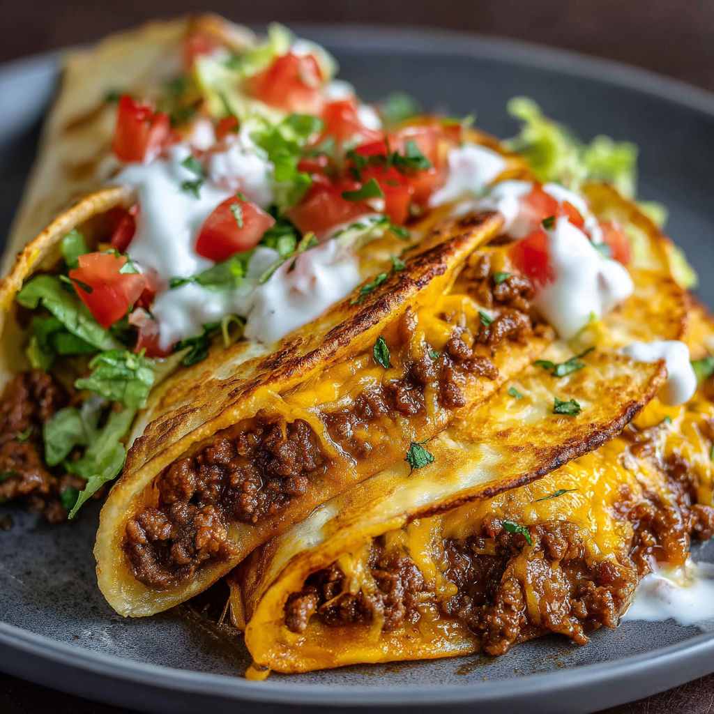 A delicious beef burrito is served on a plate.