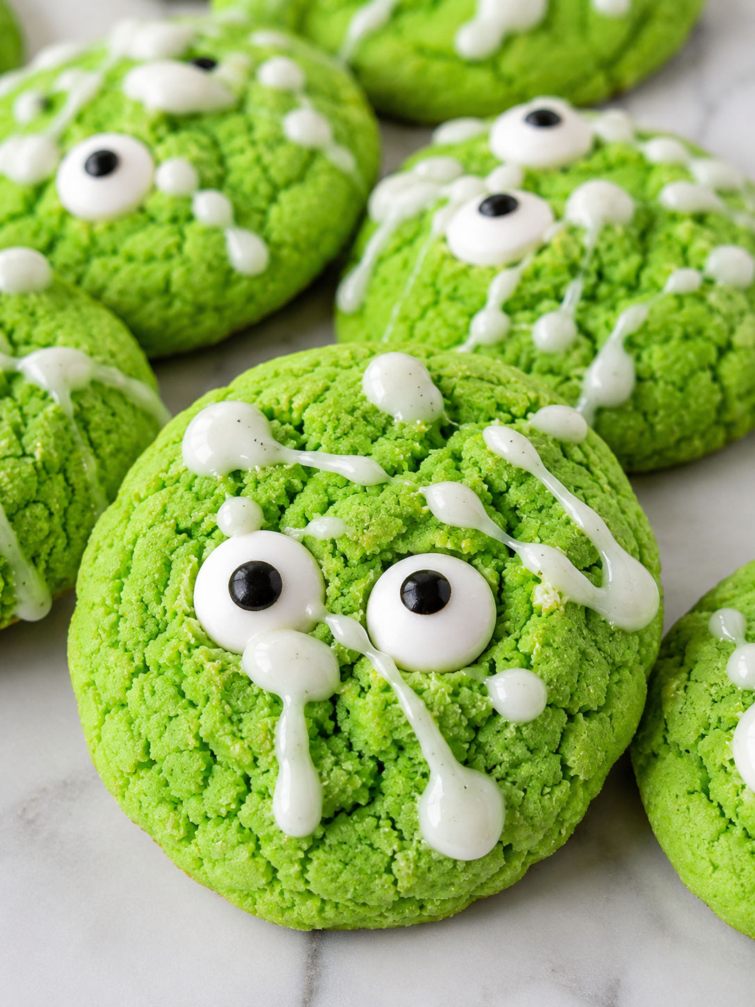 Hocus Pocus Halloween Cookies, plated and served