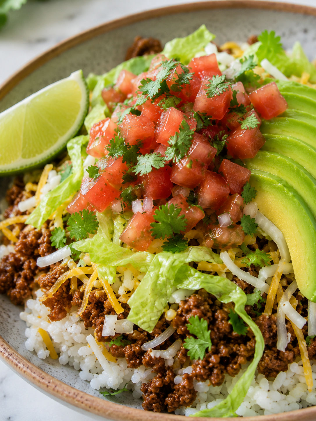 Taco Rice: A Fiesta Of Flavor In Every Bite, plated and served