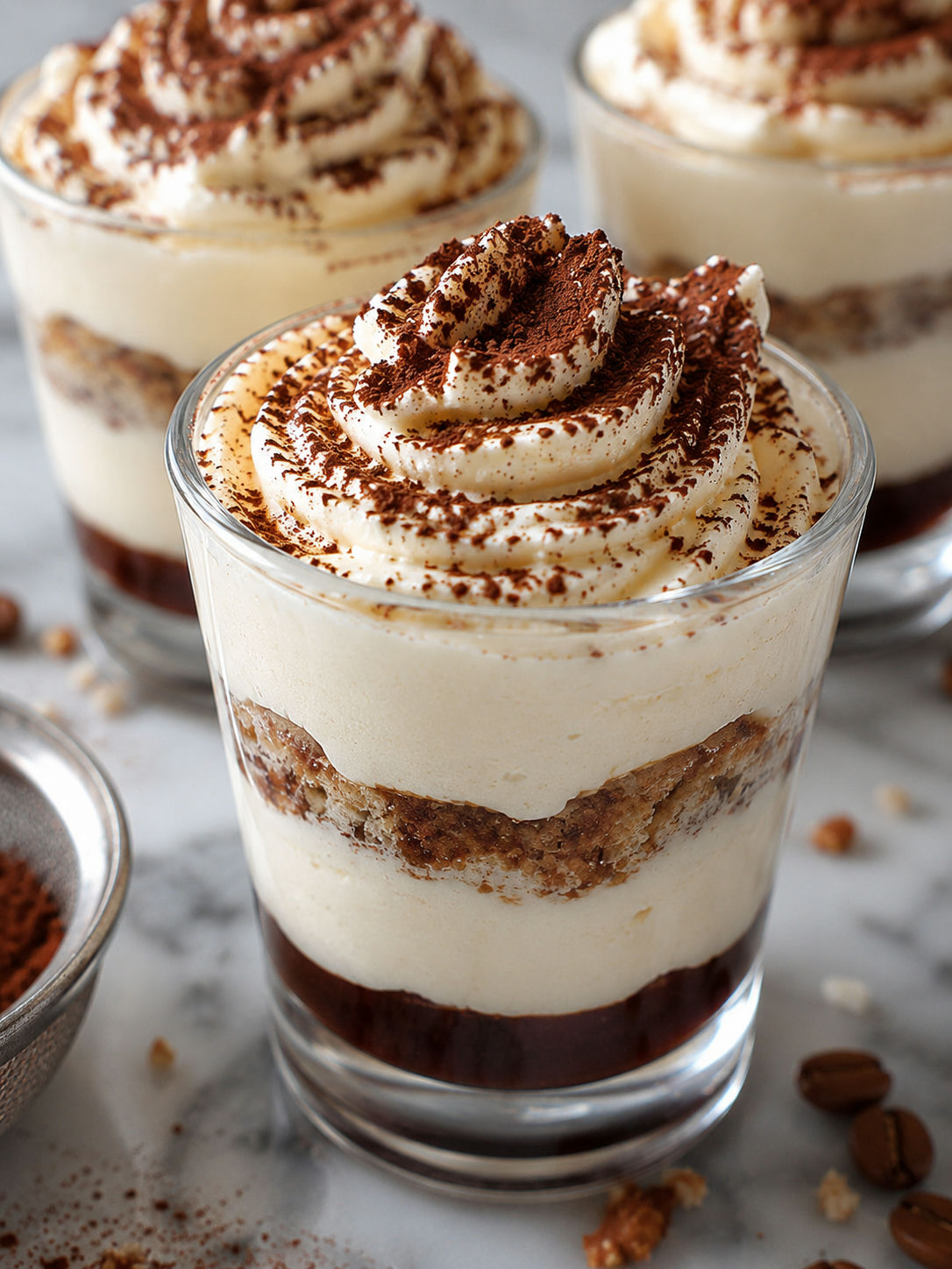 Tiramisu Shots Recipe: Easy Cocktail Dessert, plated and served