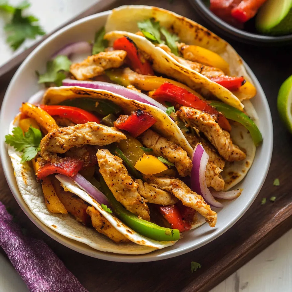 20-Minute Air Fryer Chicken Fajitas