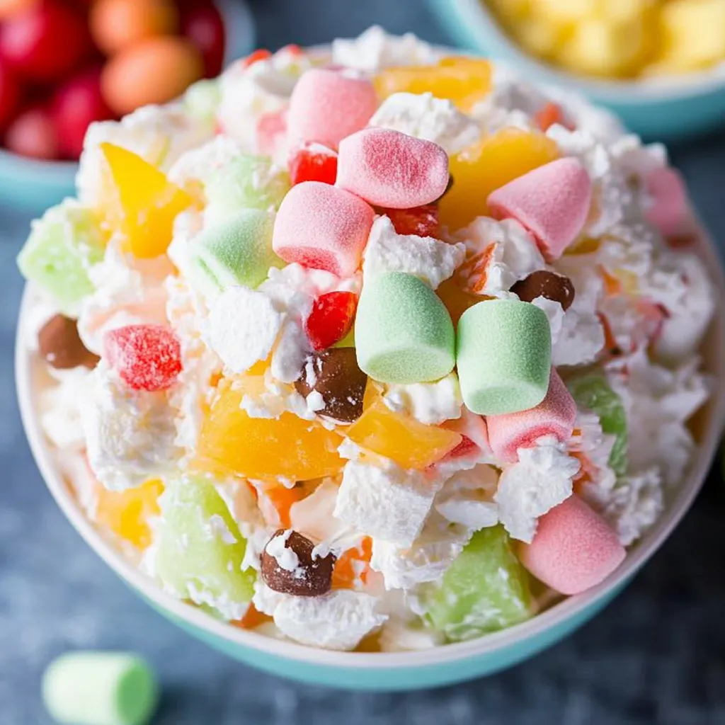 Classic Ambrosia Fruit Salad with Greek Yogurt and Coconut