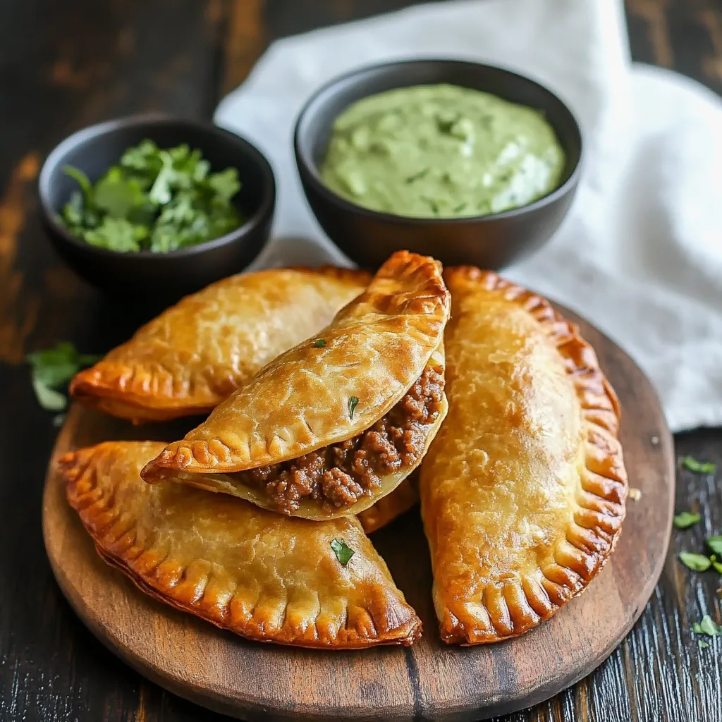 Authentic Argentine Beef Empanadas with Homemade Dough