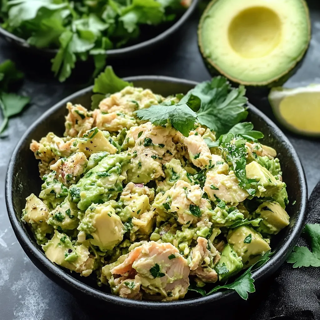 Flavorful Avocado and Tuna Mix