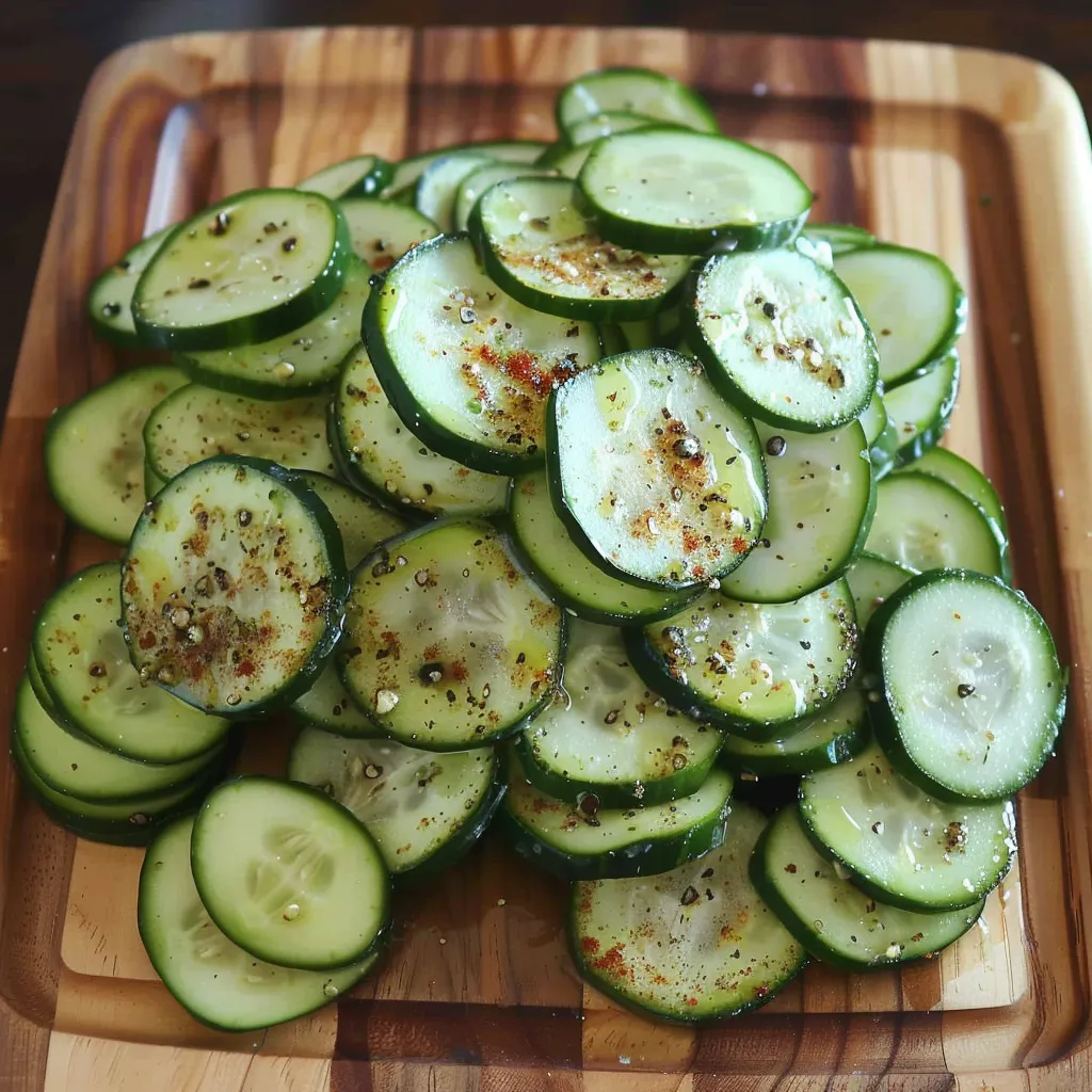 Baked Cucumber Chips