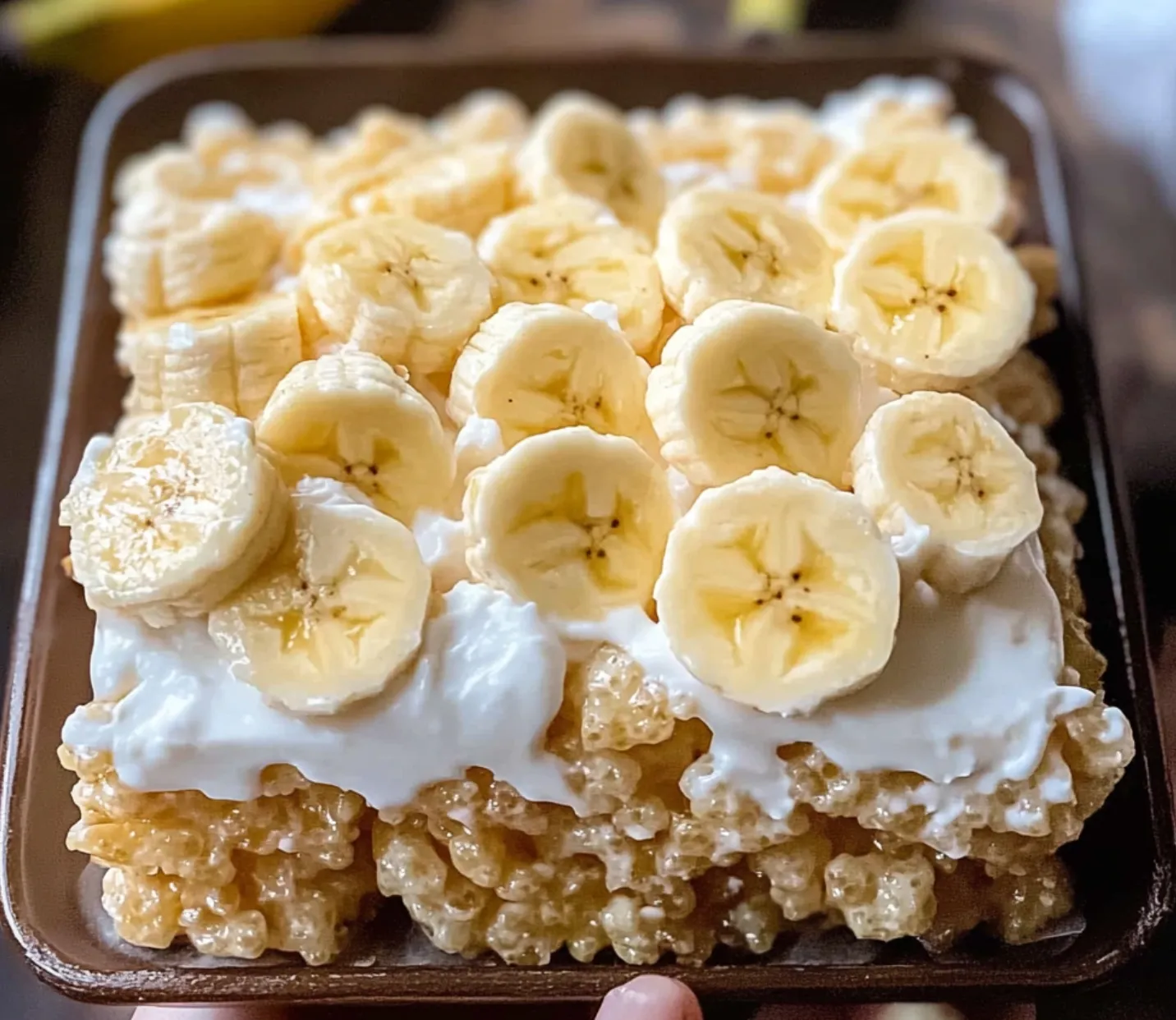 Banana Pudding Rice Krispie Treats