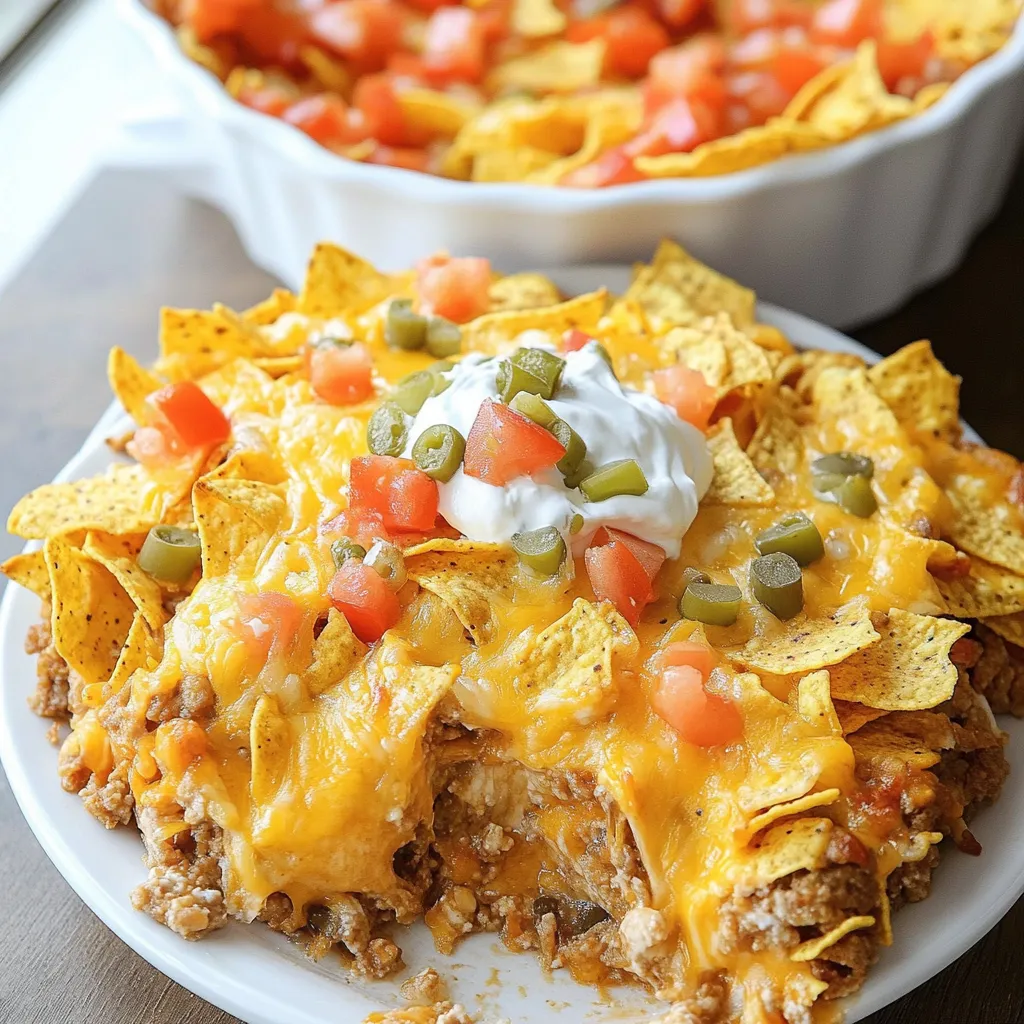 Cheesy Beef and Doritos Dinner