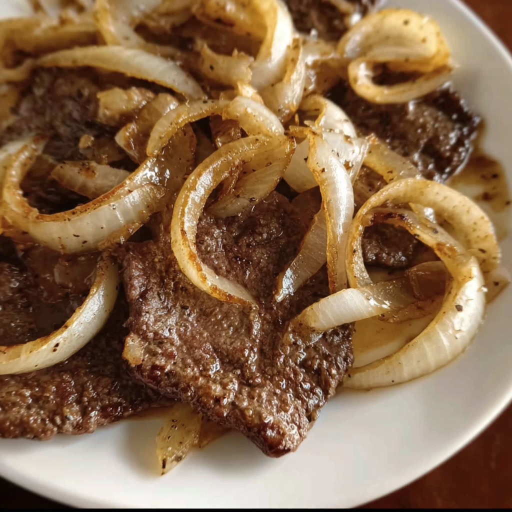 Classic Beef Liver with Sweet Onions