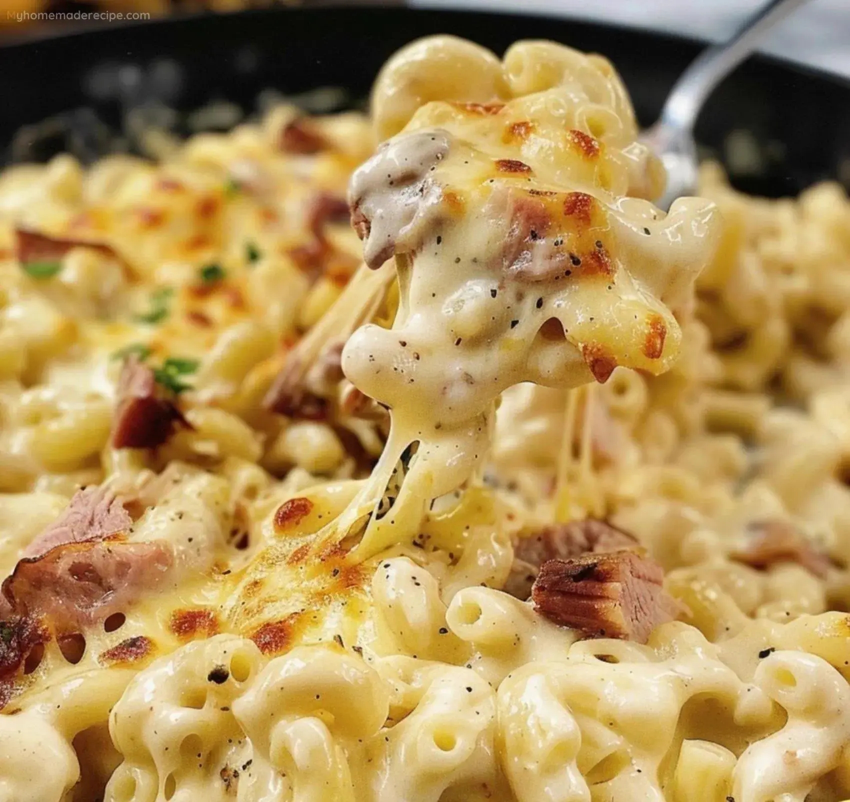 Rich and Creamy Brisket Mac & Cheese