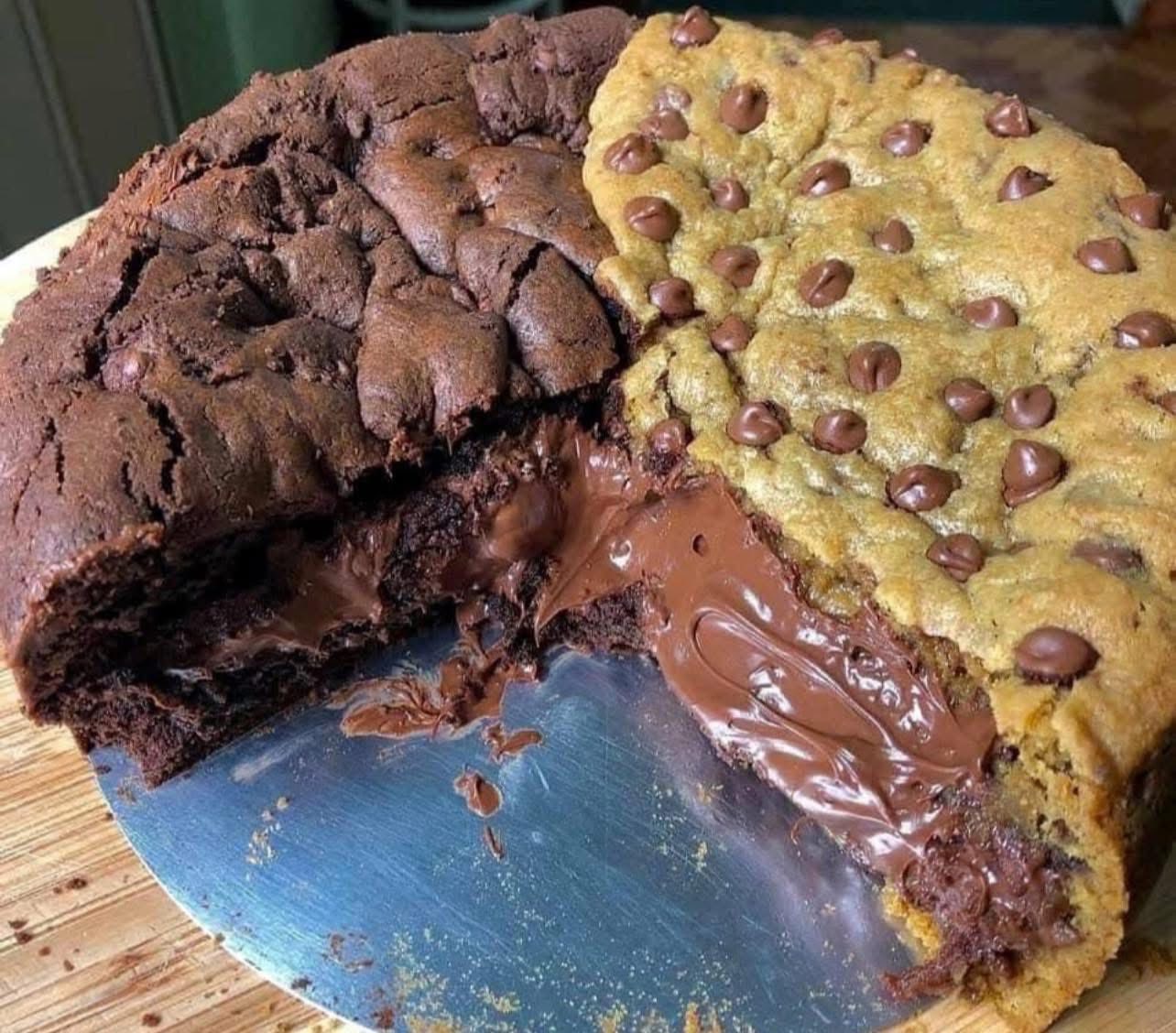 Decadent Brownie-Stuffed Chocolate Cookies