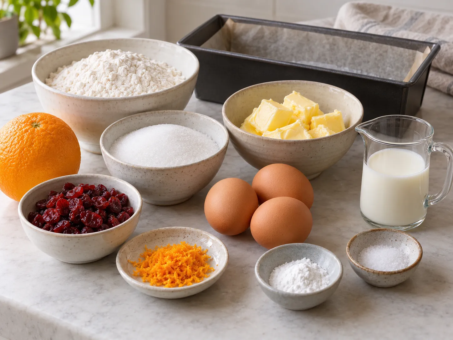 unsalted butter, softened, granulated sugar, large eggs, all-purpose wheat flour