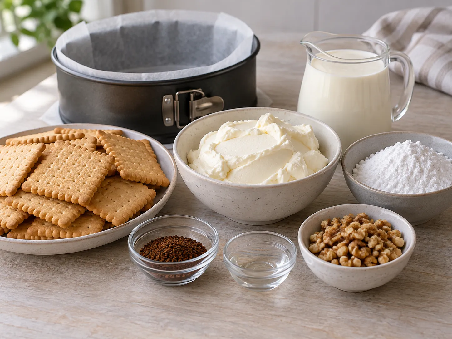 plain butter biscuits, without filling, mascarpone, chilled, whipping cream, at least 35% fat, chil