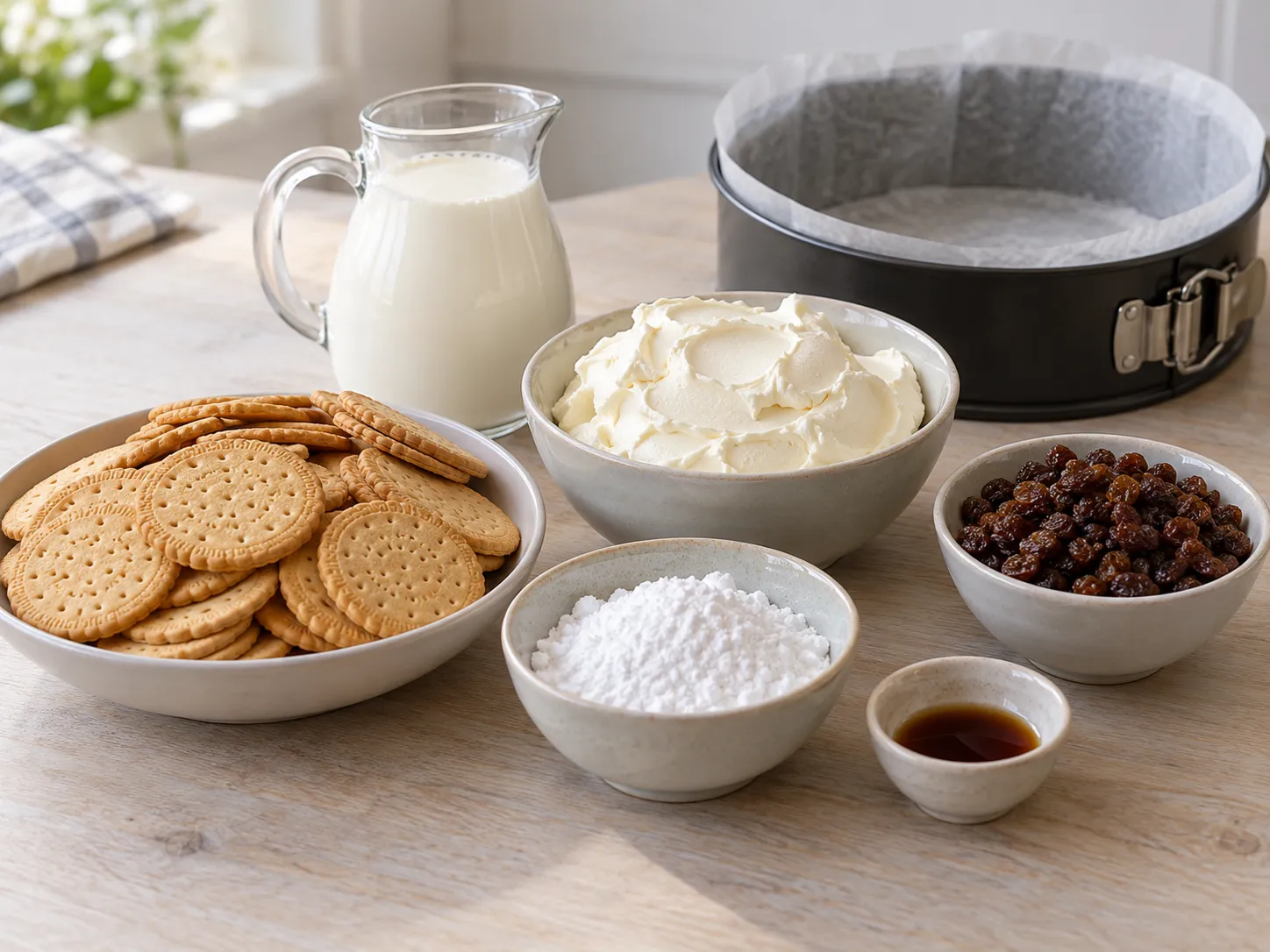 plain butter biscuits, without filling, mascarpone, chilled, whipping cream, at least 35% fat, chil