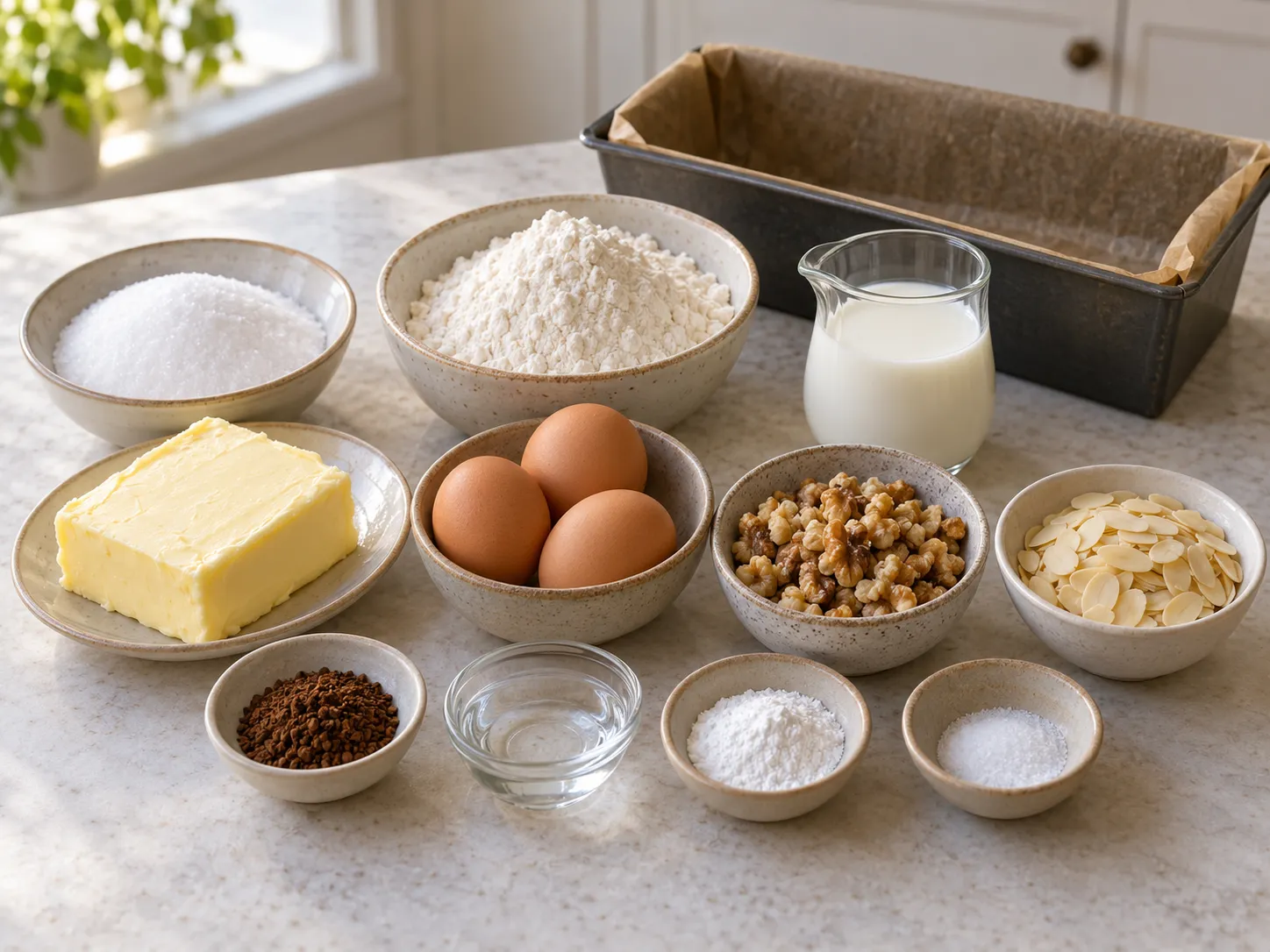 unsalted butter, softened, granulated sugar, large eggs, all-purpose wheat flour