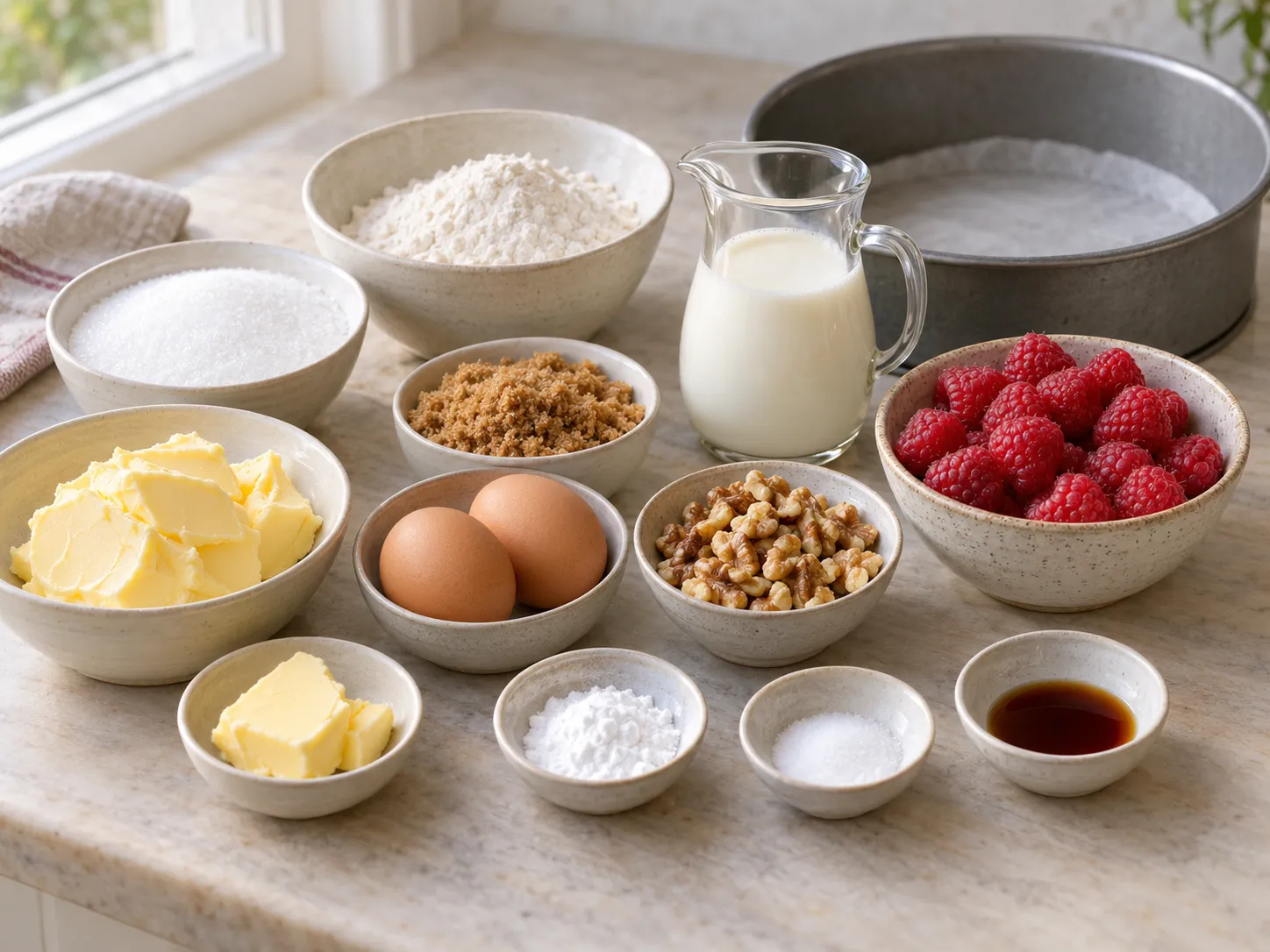 unsalted butter, softened, light brown sugar, unsalted butter, softened, granulated sugar