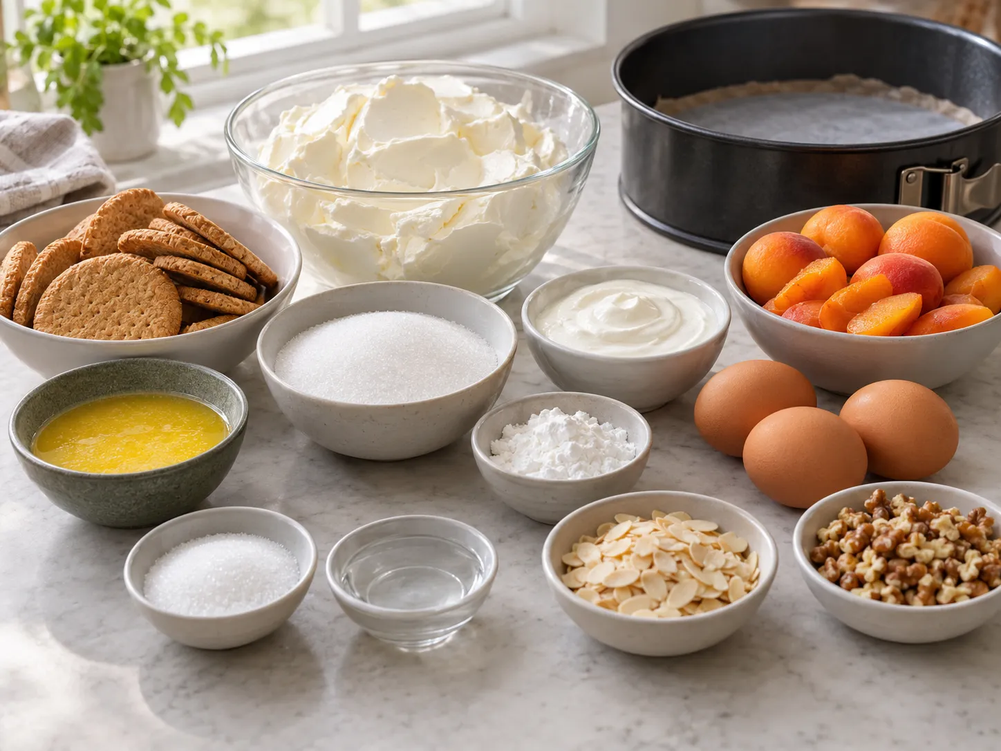 plain butter biscuits, without filling, unsalted butter, softened, full-fat cream cheese, plain, gr