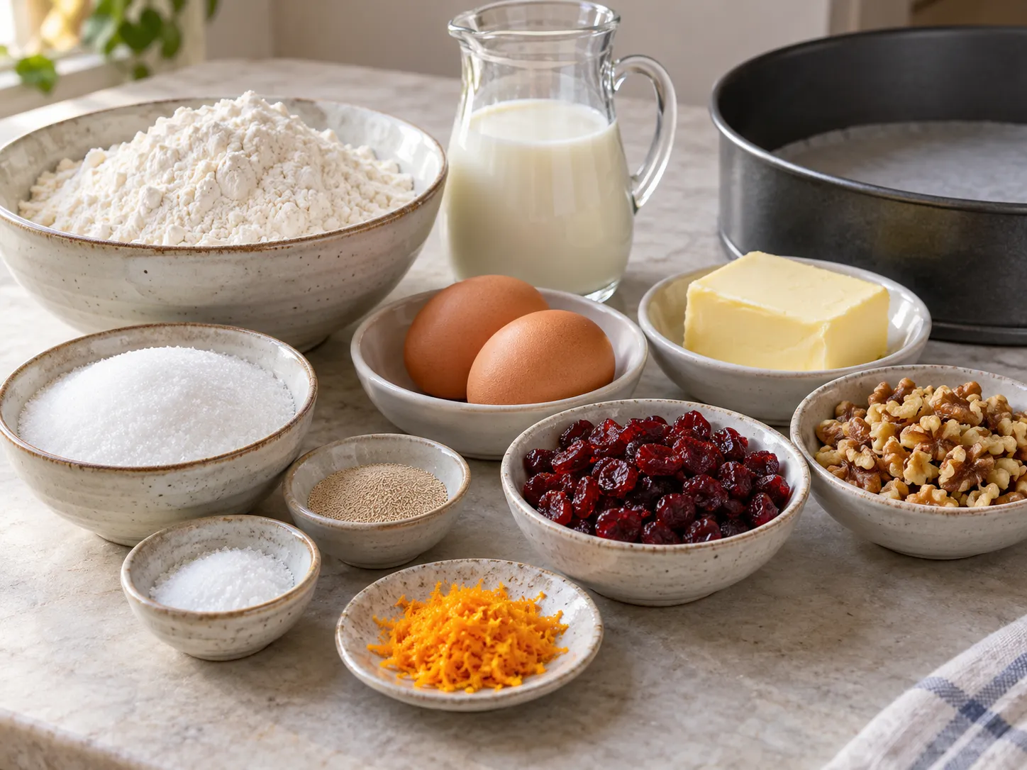 all-purpose wheat flour, instant dry yeast, granulated sugar, fine salt