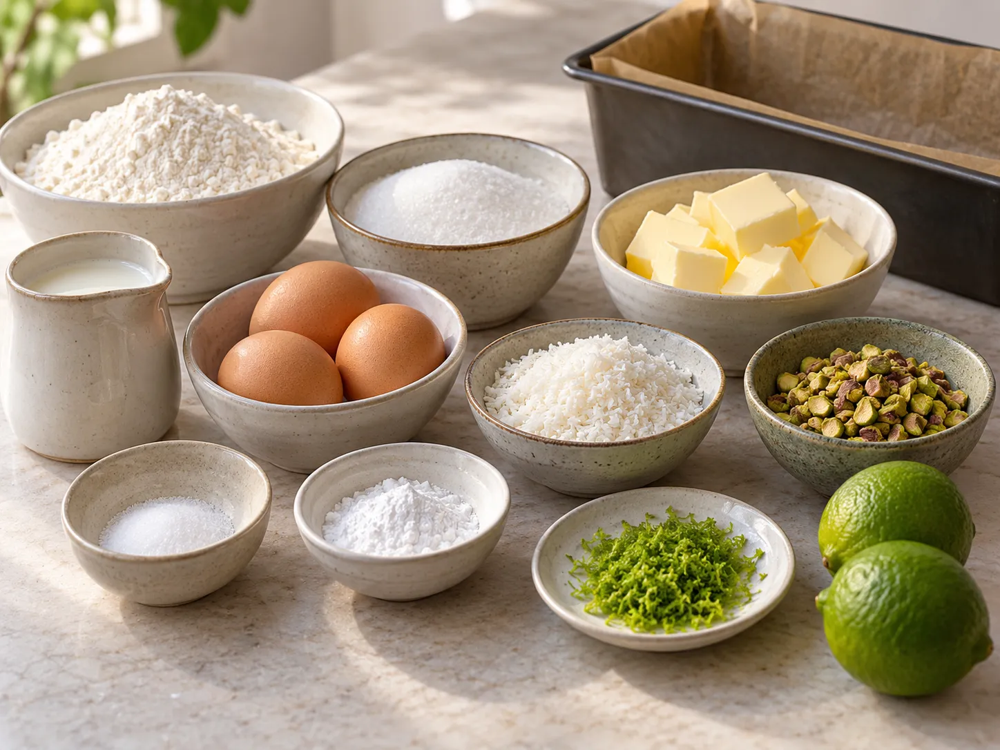 unsalted butter, softened, granulated sugar, large eggs, all-purpose wheat flour