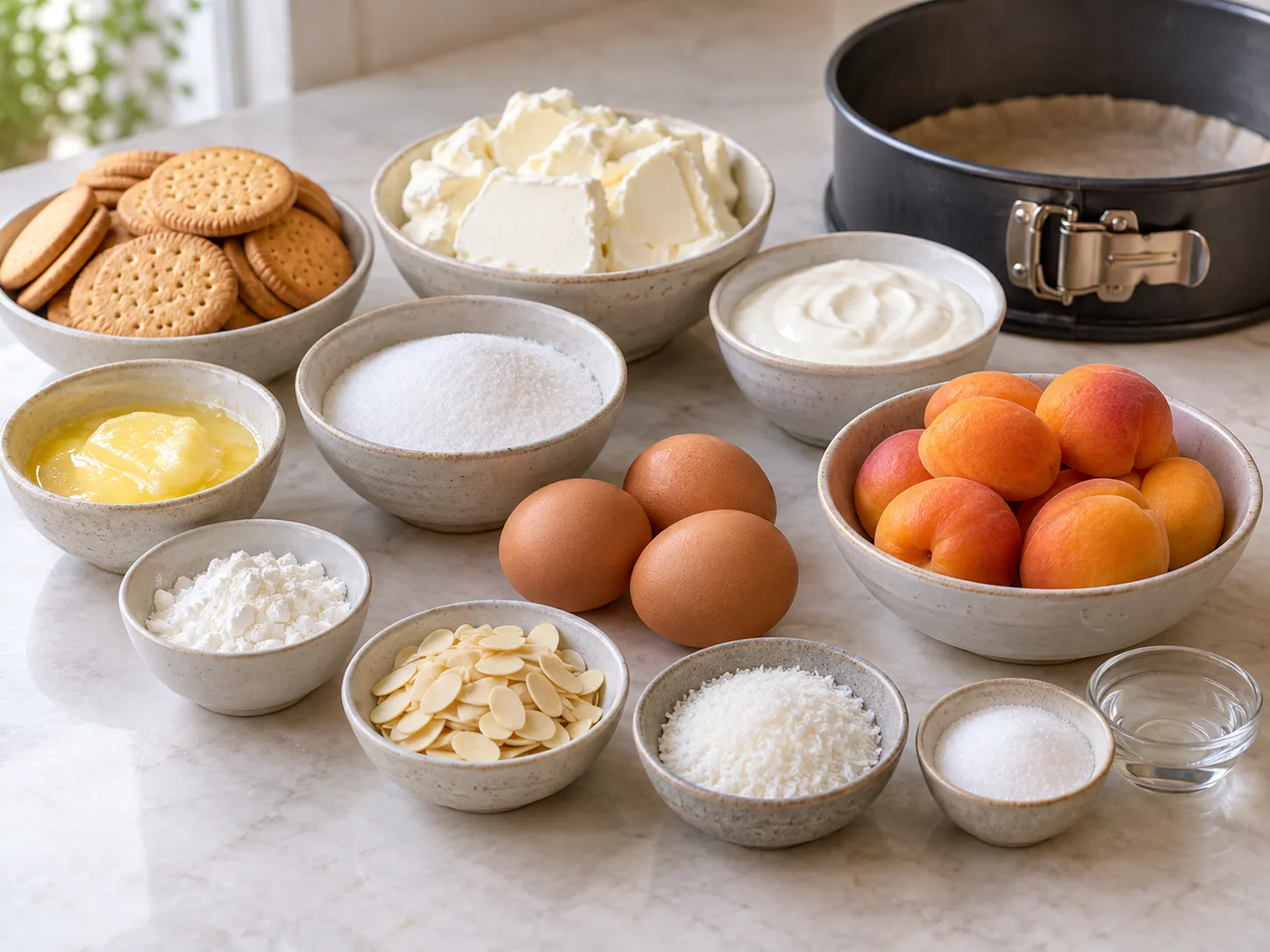 plain butter biscuits, without filling, unsalted butter, softened, full-fat cream cheese, plain, gr