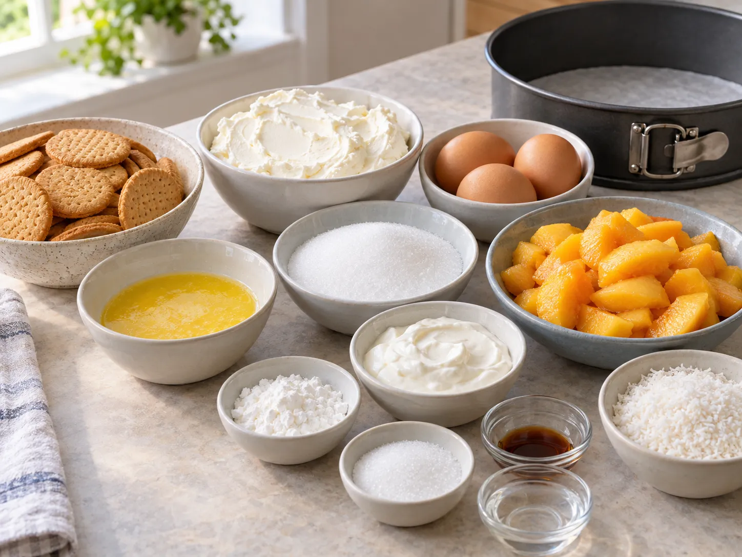 plain butter biscuits, without filling, unsalted butter, softened, full-fat cream cheese, plain, gr