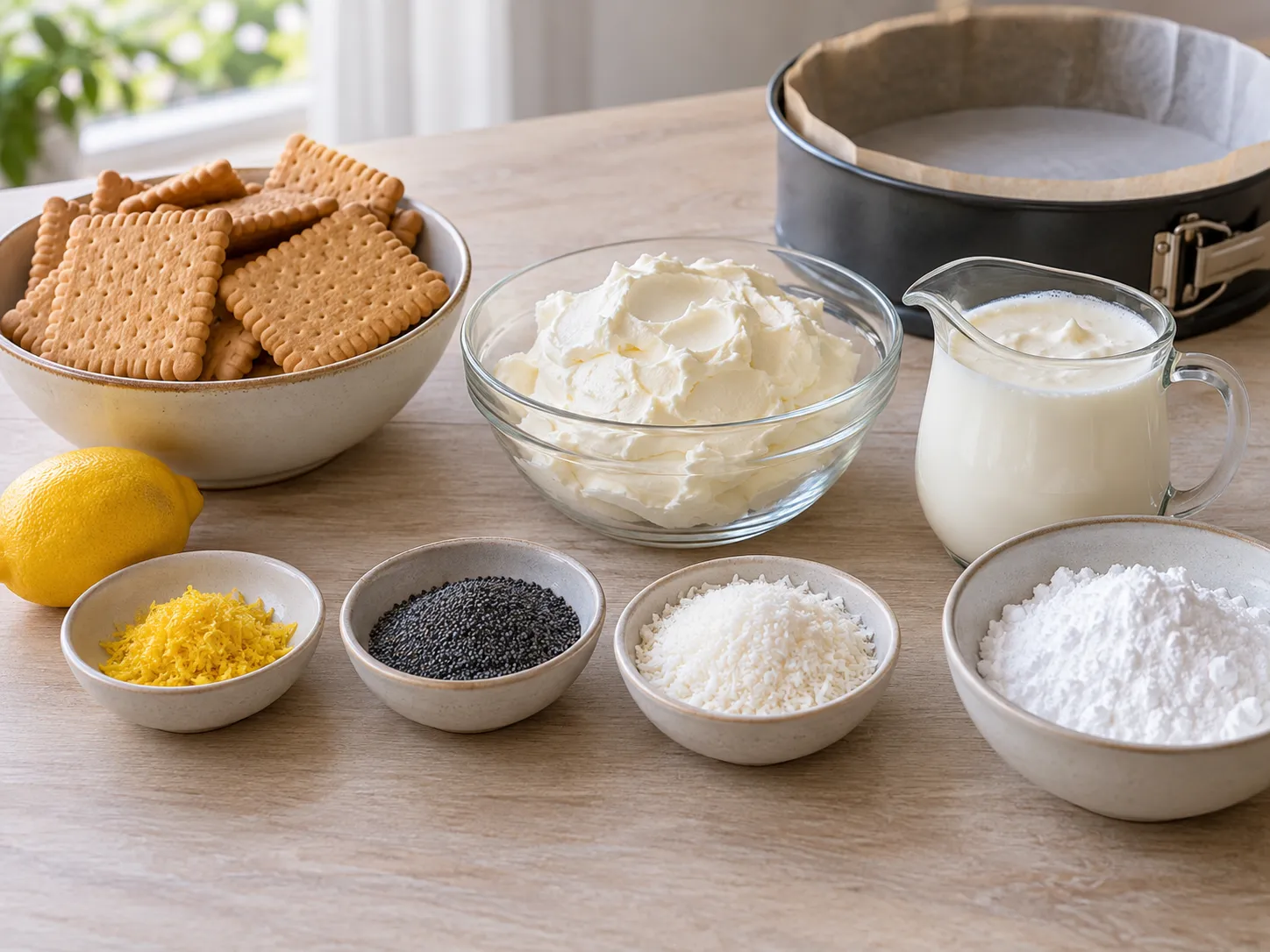 plain butter biscuits, without filling, mascarpone, chilled, whipping cream, at least 35% fat, chil