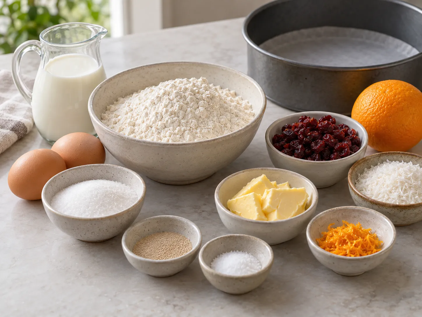 all-purpose wheat flour, instant dry yeast, granulated sugar, fine salt