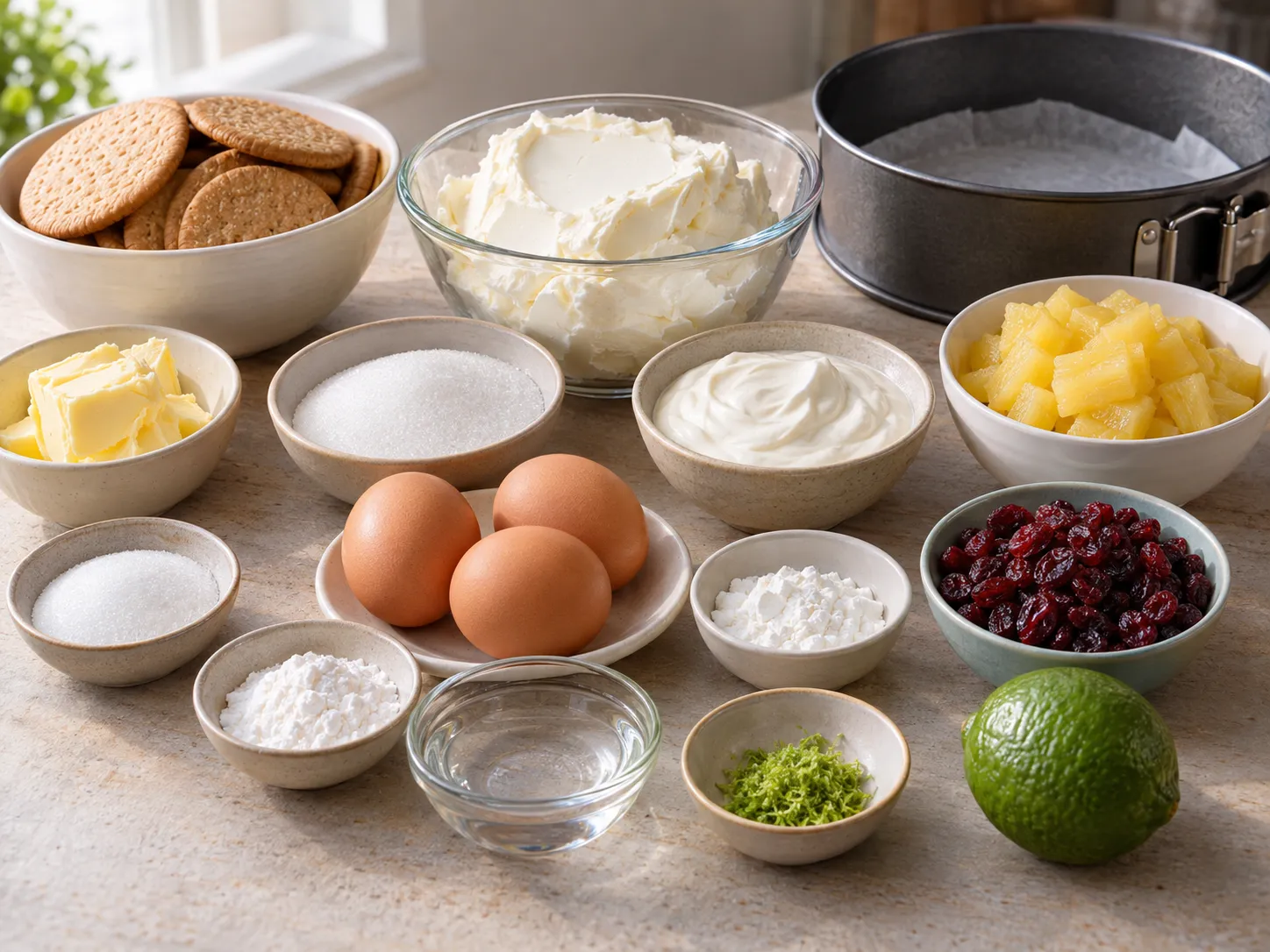 plain butter biscuits, without filling, unsalted butter, softened, full-fat cream cheese, plain, gr