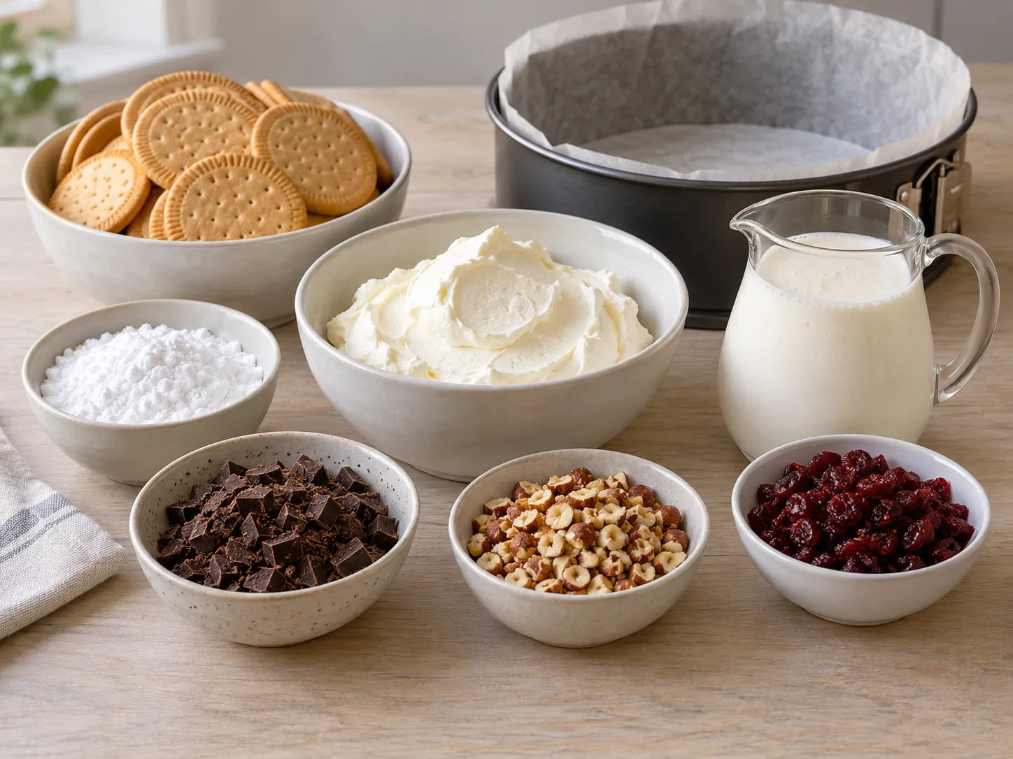 plain butter biscuits, without filling, mascarpone, chilled, whipping cream, at least 35% fat, chil