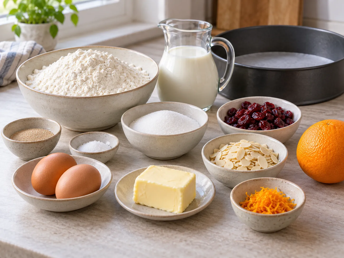 all-purpose wheat flour, instant dry yeast, granulated sugar, fine salt