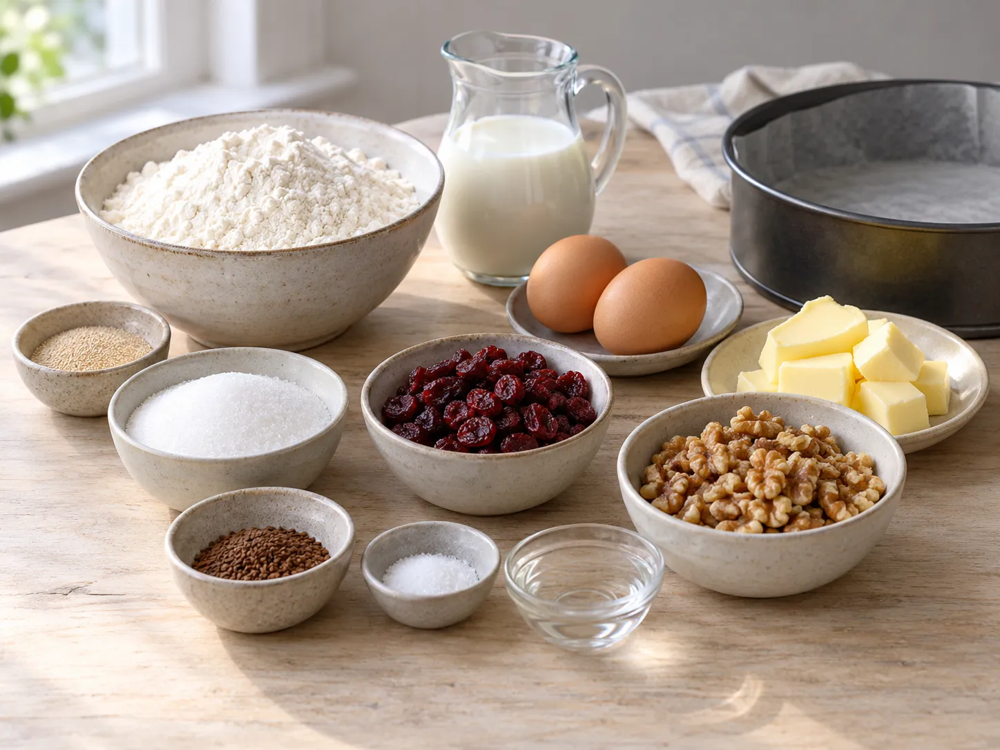 all-purpose wheat flour, instant dry yeast, granulated sugar, fine salt
