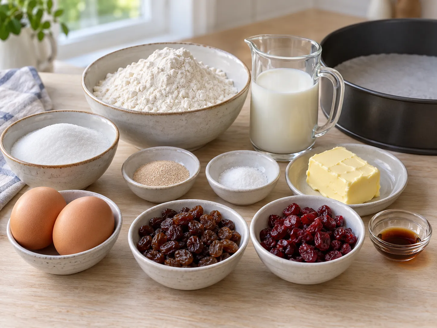 all-purpose wheat flour, instant dry yeast, granulated sugar, fine salt