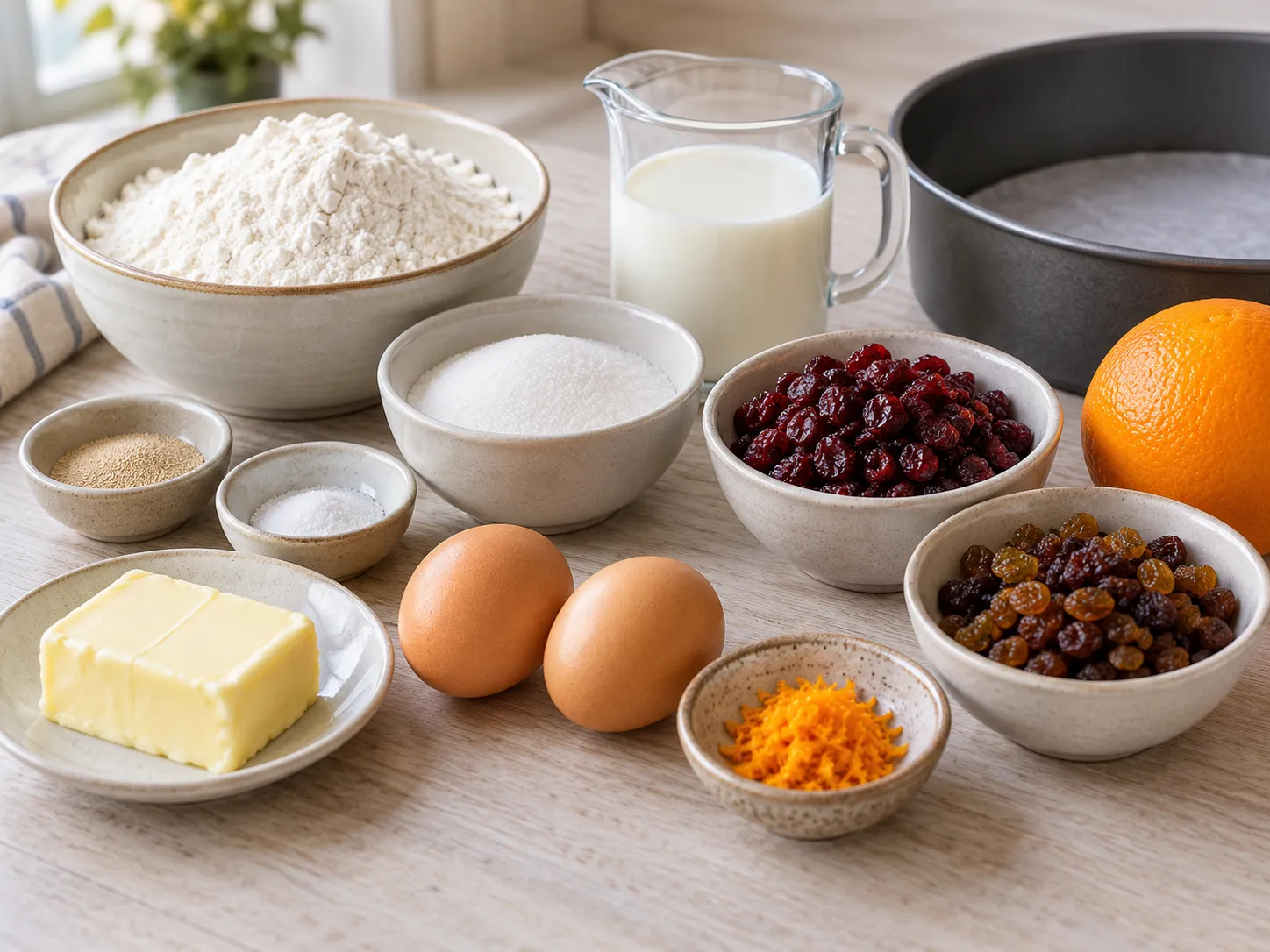 all-purpose wheat flour, instant dry yeast, granulated sugar, fine salt