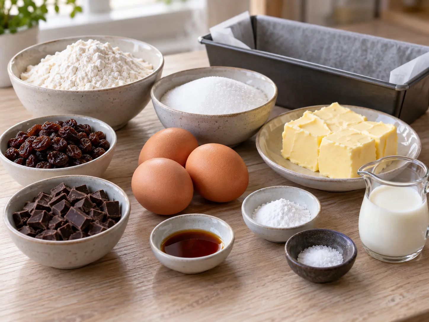 unsalted butter, softened, granulated sugar, large eggs, all-purpose wheat flour