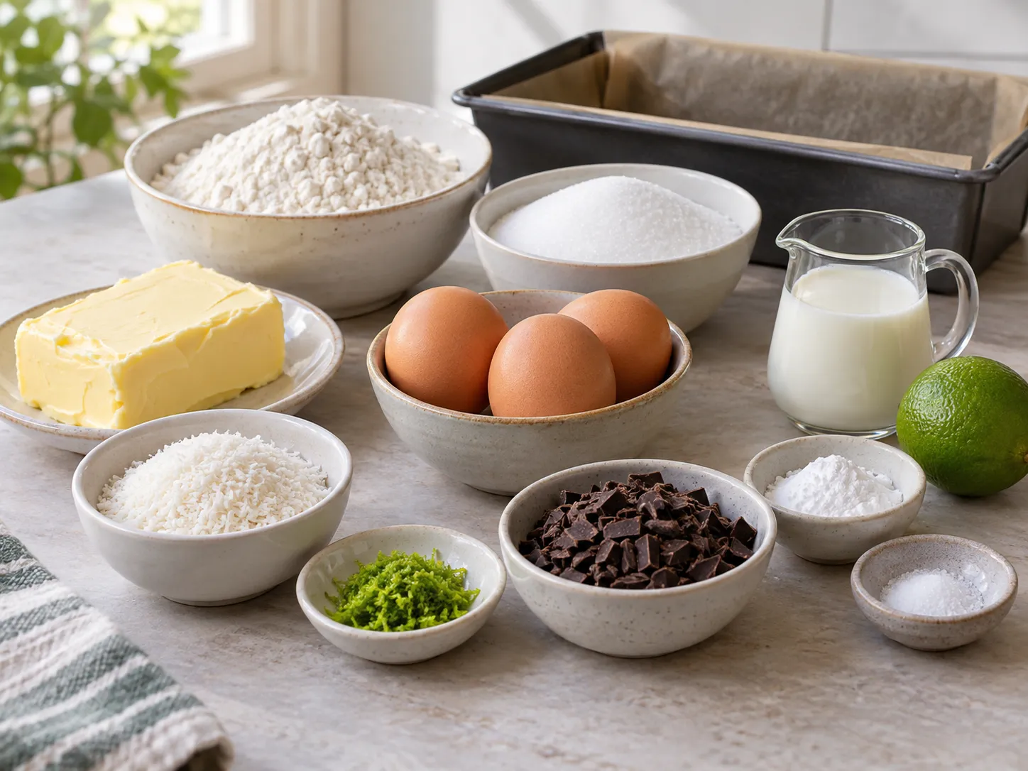 unsalted butter, softened, granulated sugar, large eggs, all-purpose wheat flour