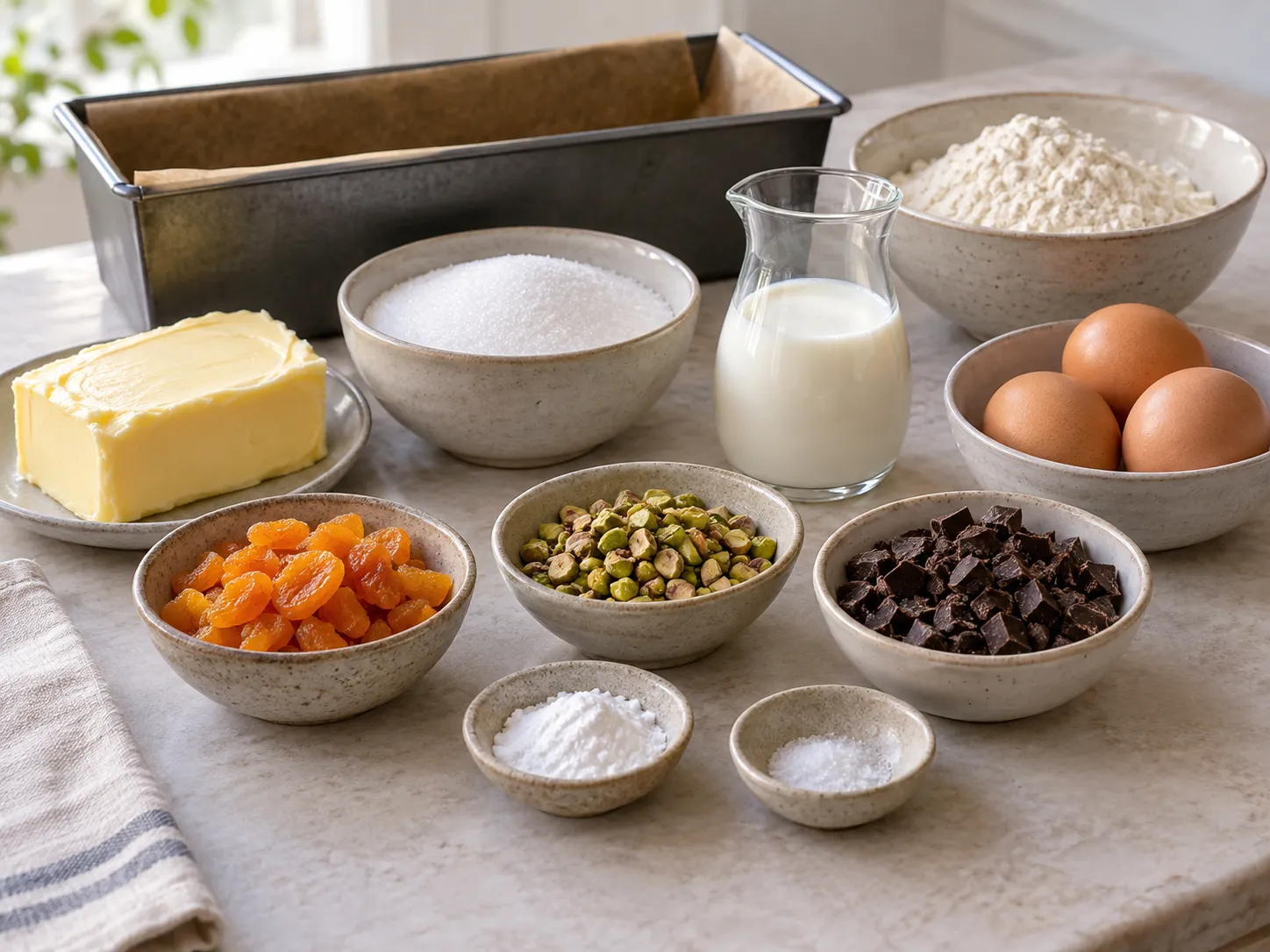 unsalted butter, softened, granulated sugar, large eggs, all-purpose wheat flour