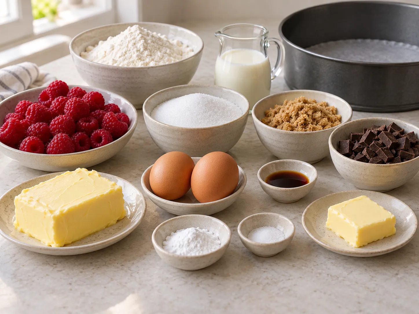 unsalted butter, softened, light brown sugar, unsalted butter, softened, granulated sugar