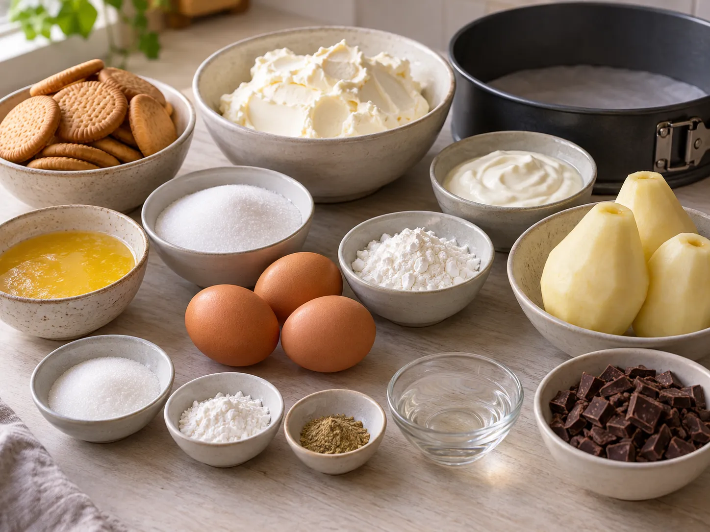 plain butter biscuits, without filling, unsalted butter, softened, full-fat cream cheese, plain, gr