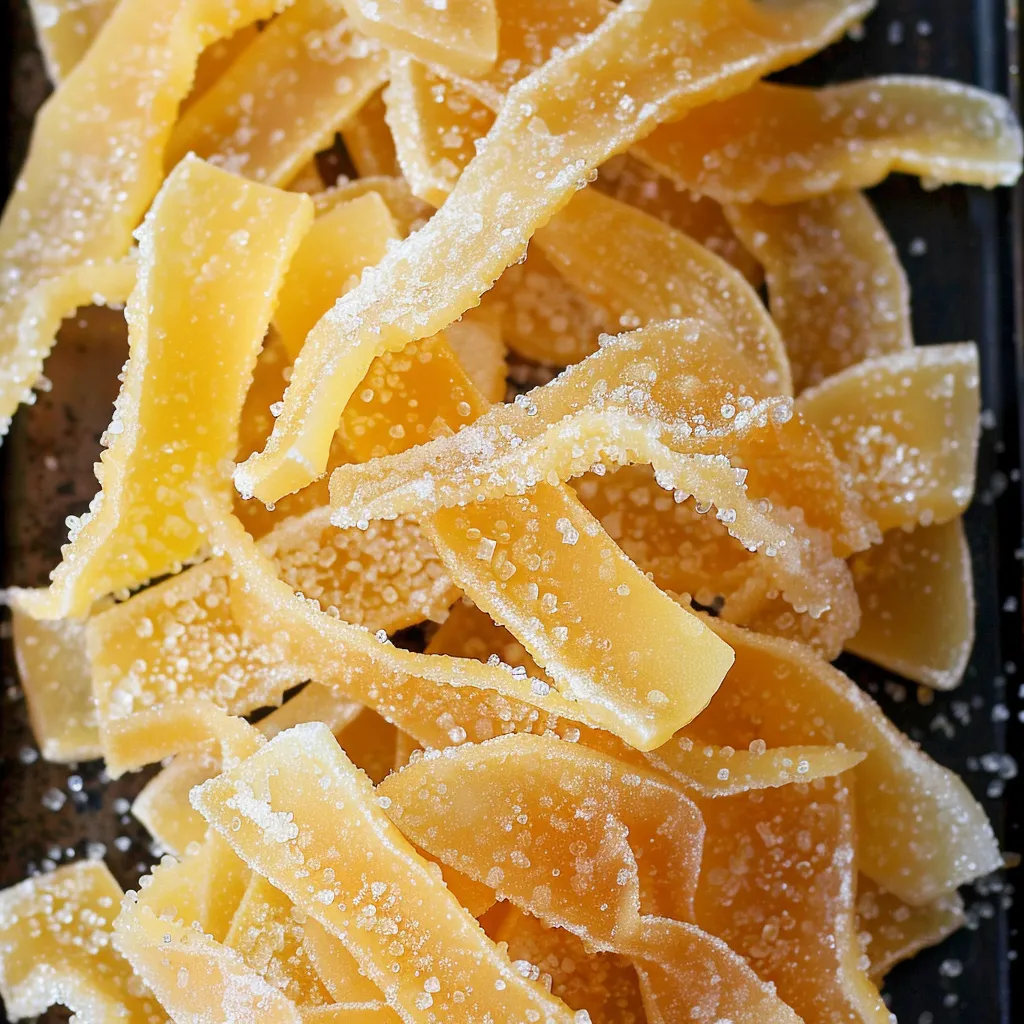 Simple Homemade Candied Lemon Peel