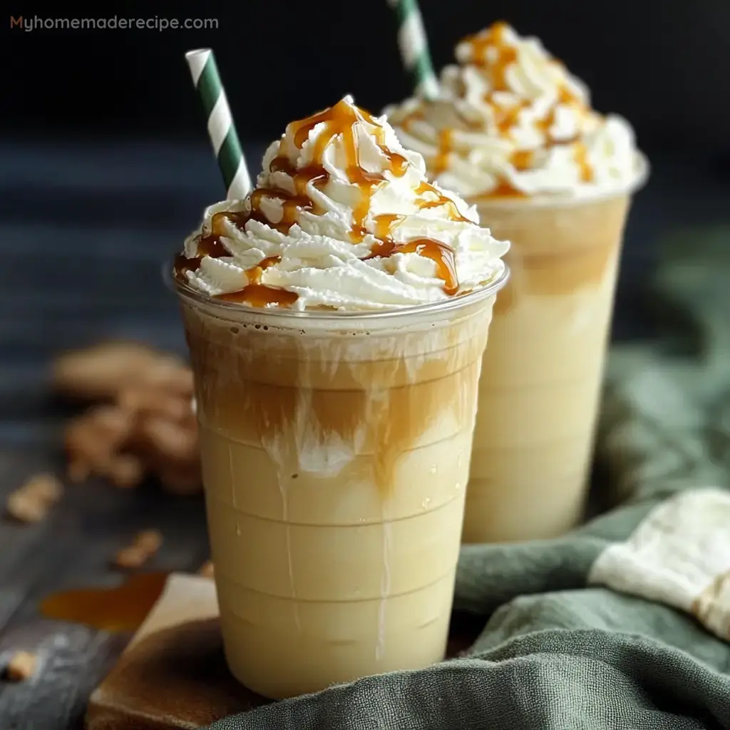 Refreshing Caramel Frappuccino