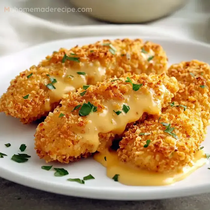 Crispy Cheddar Cheese Chicken Tenders