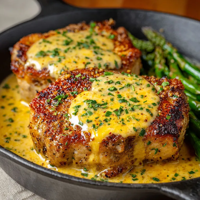 Crunchy Cheddar Ranch Cheddar Ranch Pork Chops with Crispy Coating (Easy Baked Dinner) - My ...