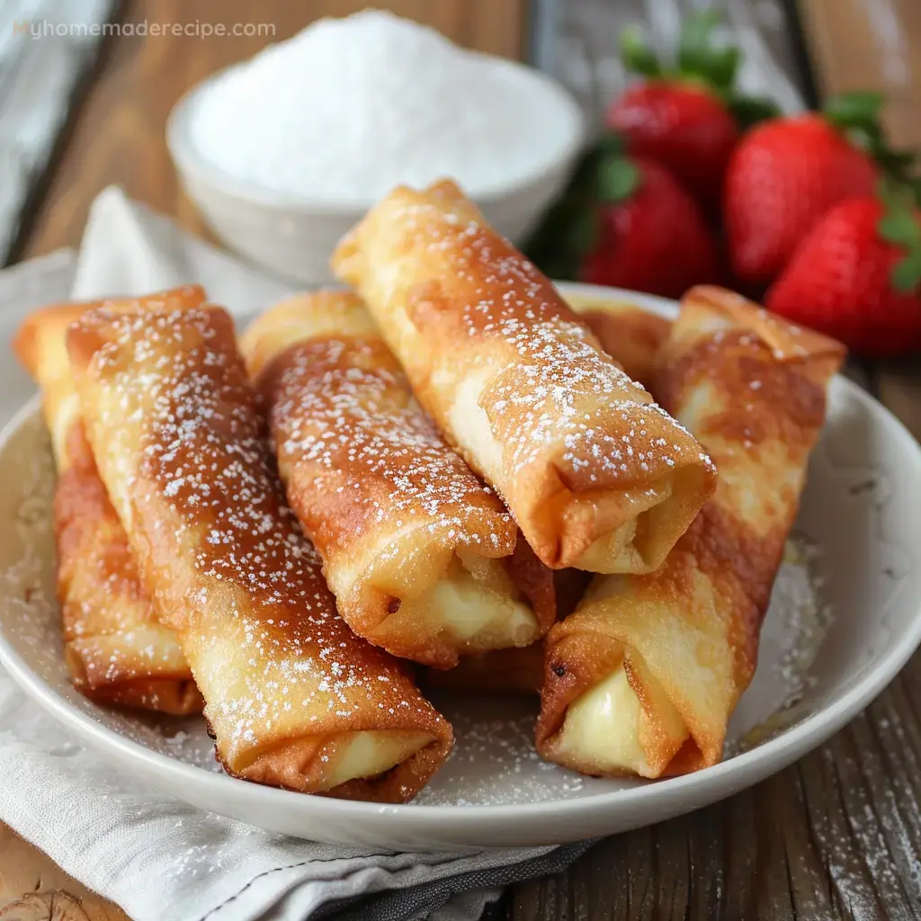 Delicious Cheesecake Egg Rolls